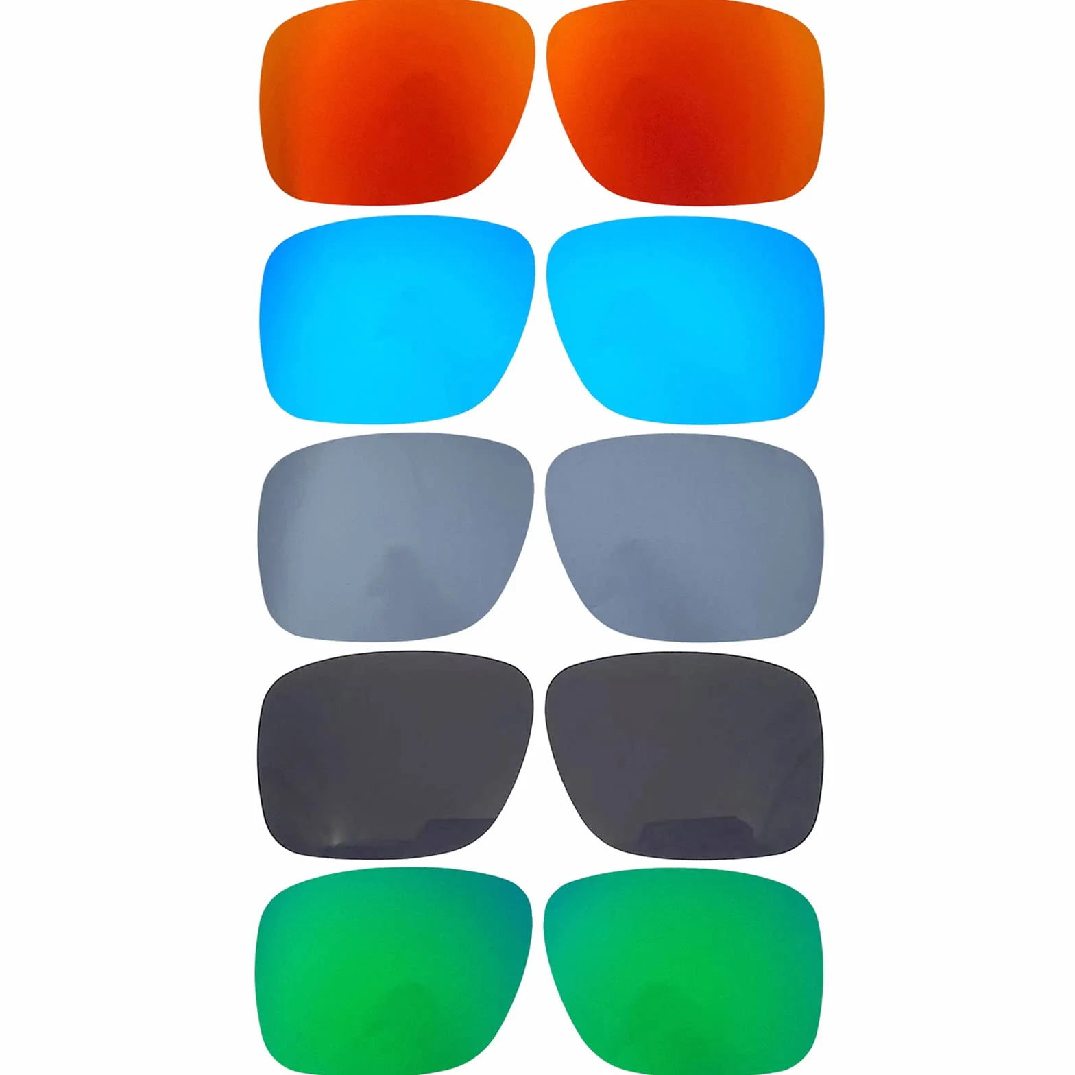 Zamiennik dla Oakley Holbrook XL OO9417 /1,5 mm spolaryzowany/łatwy w instalacji (sliver)