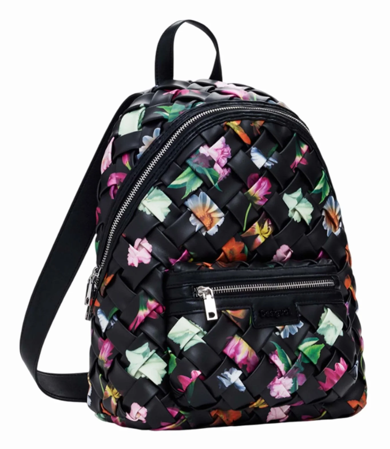 Desigual BACK_ÉCLAT_MOMBASA MINI, U, 2000 BLACK, Czarny (Black), 26, zwykły
