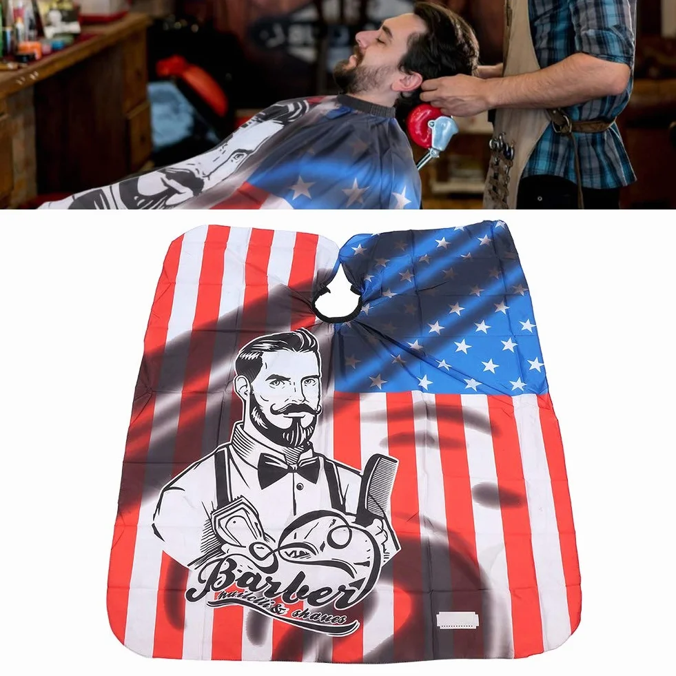Fartuch salonowy, profesjonalny płaszcz fryzjerski Anti-Stick Haircut Fabric Wodoodporny płaszcz do włosów do fryzur, farb do włosów i trwałej ondulacji