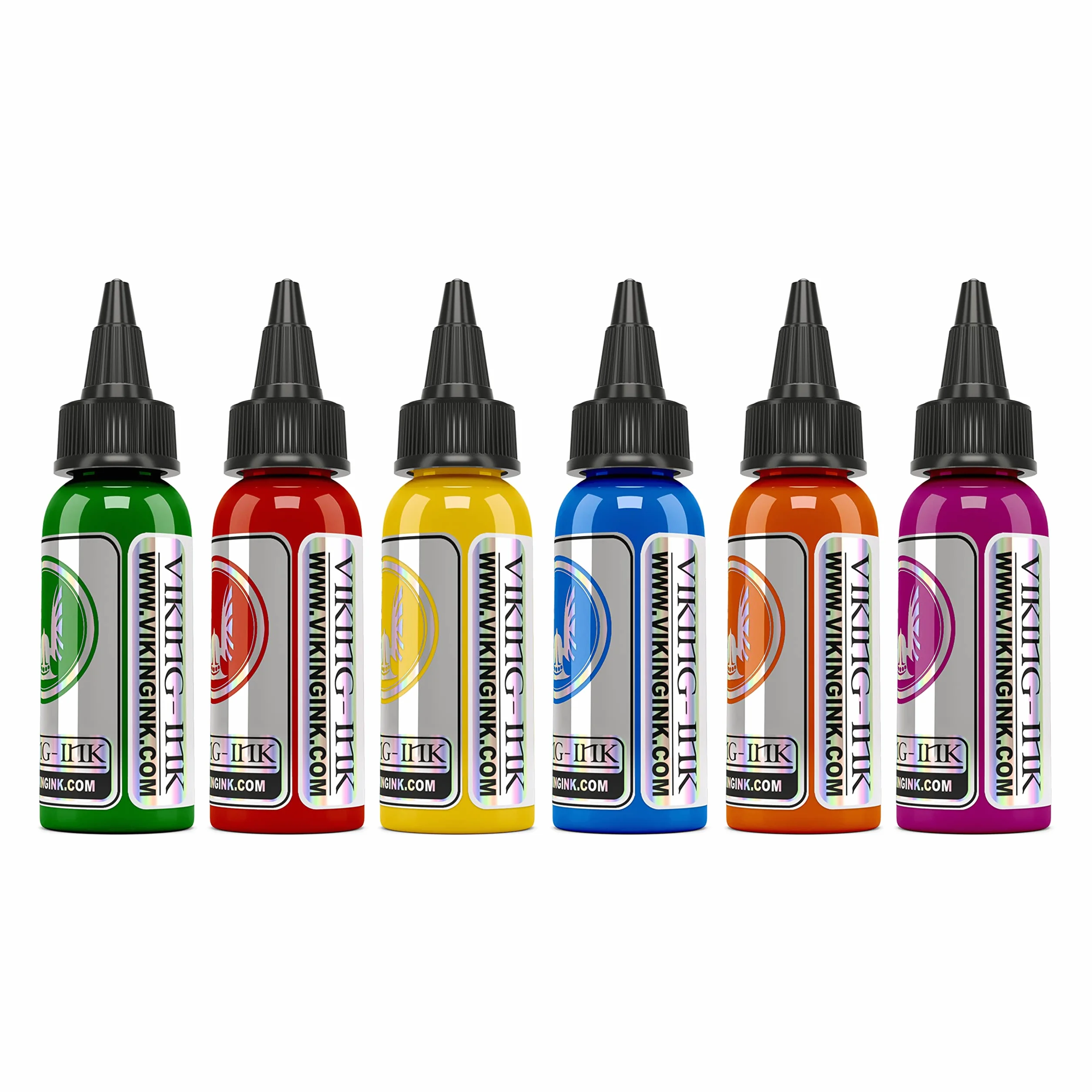 Atrament wikingów – zestaw 6 kolorów 30 ml