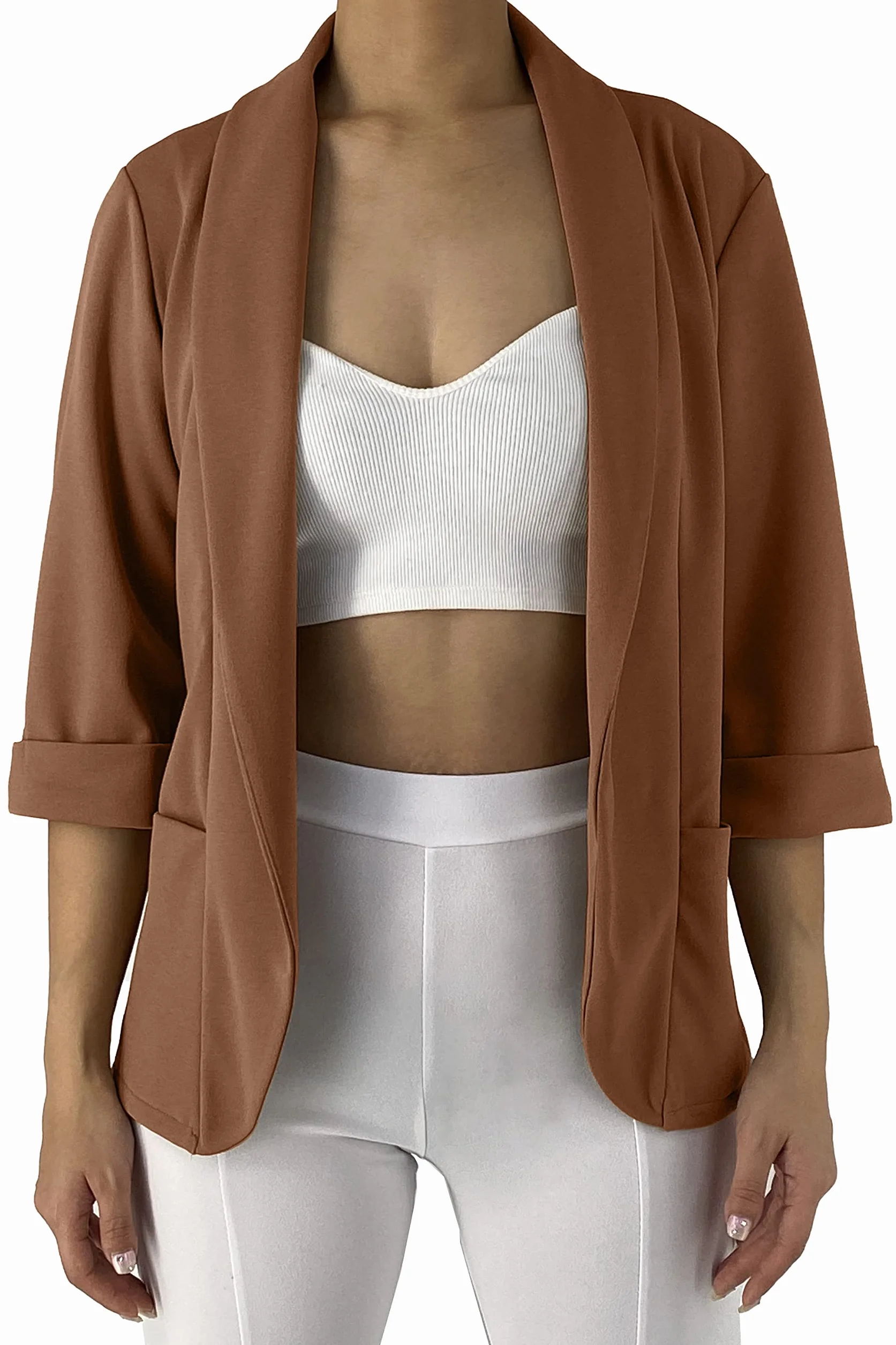 JOPHY & CO. Kurtka damska Blazer z kieszeniami (dorsz. 5572)