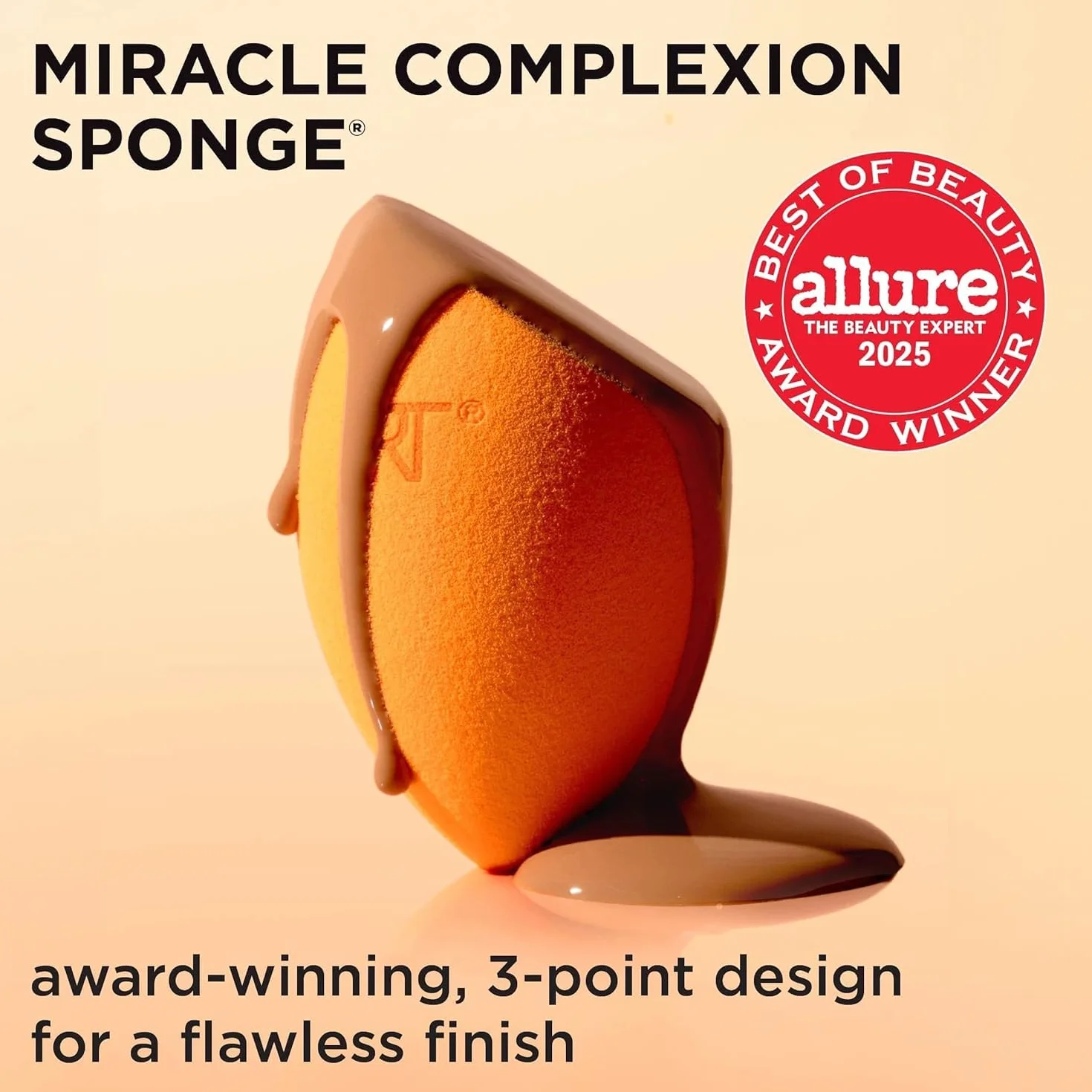 Real Techniques Miracle Blend + Cleanse 3 Piece Set, Makeup Sponge For Blending Foundation & Solid Soap For Deep Cleaning Sponges, Includes Travel Storage Tote, Cruelty-Free, & Latex-Free