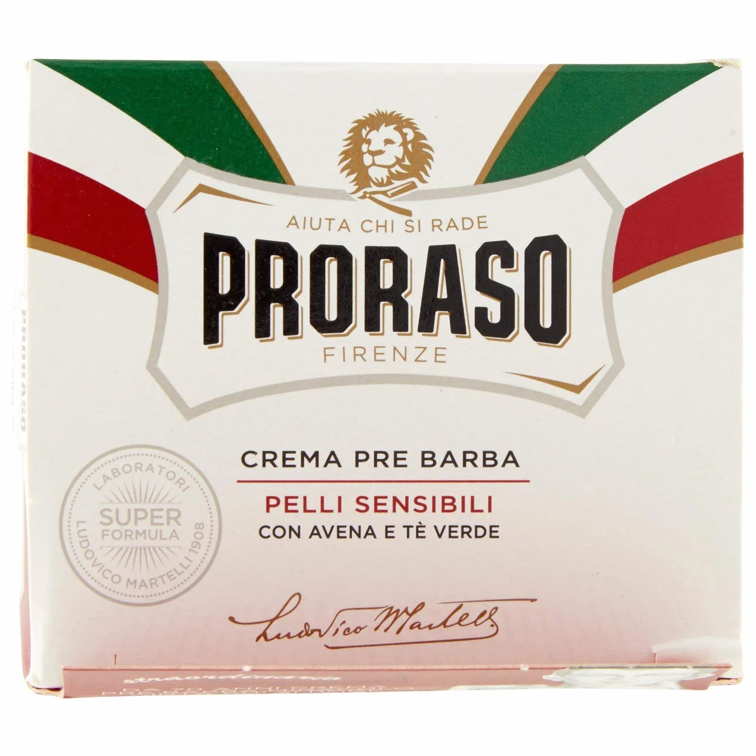PRORASO WHITE Łagodzący krem przed goleniem 100ml