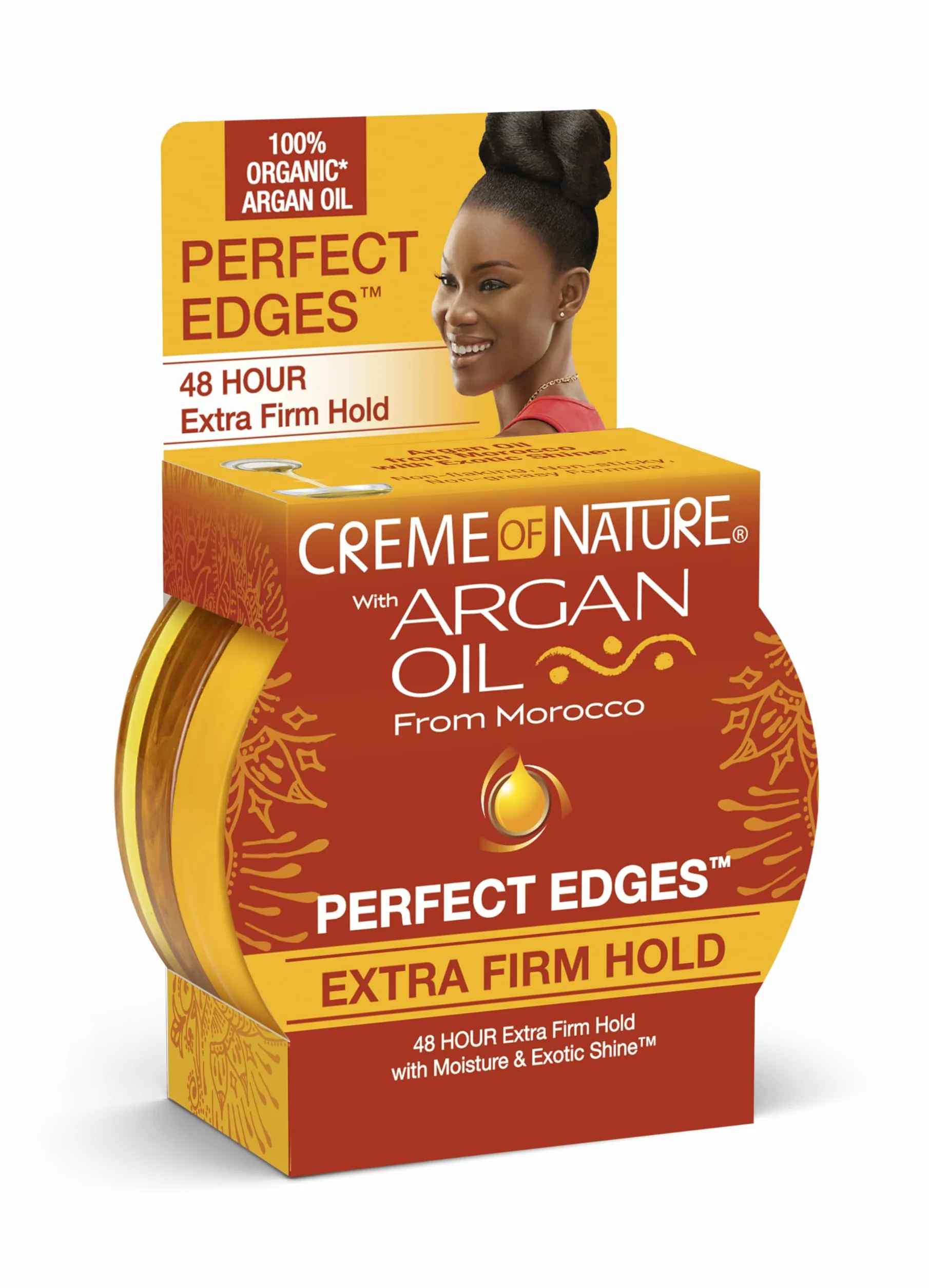 Creme of Nature Argan Perfect Edges żel z olejkiem arganowym do włosów kręconych bez siarczanów 48h trzymanie 63,7ml