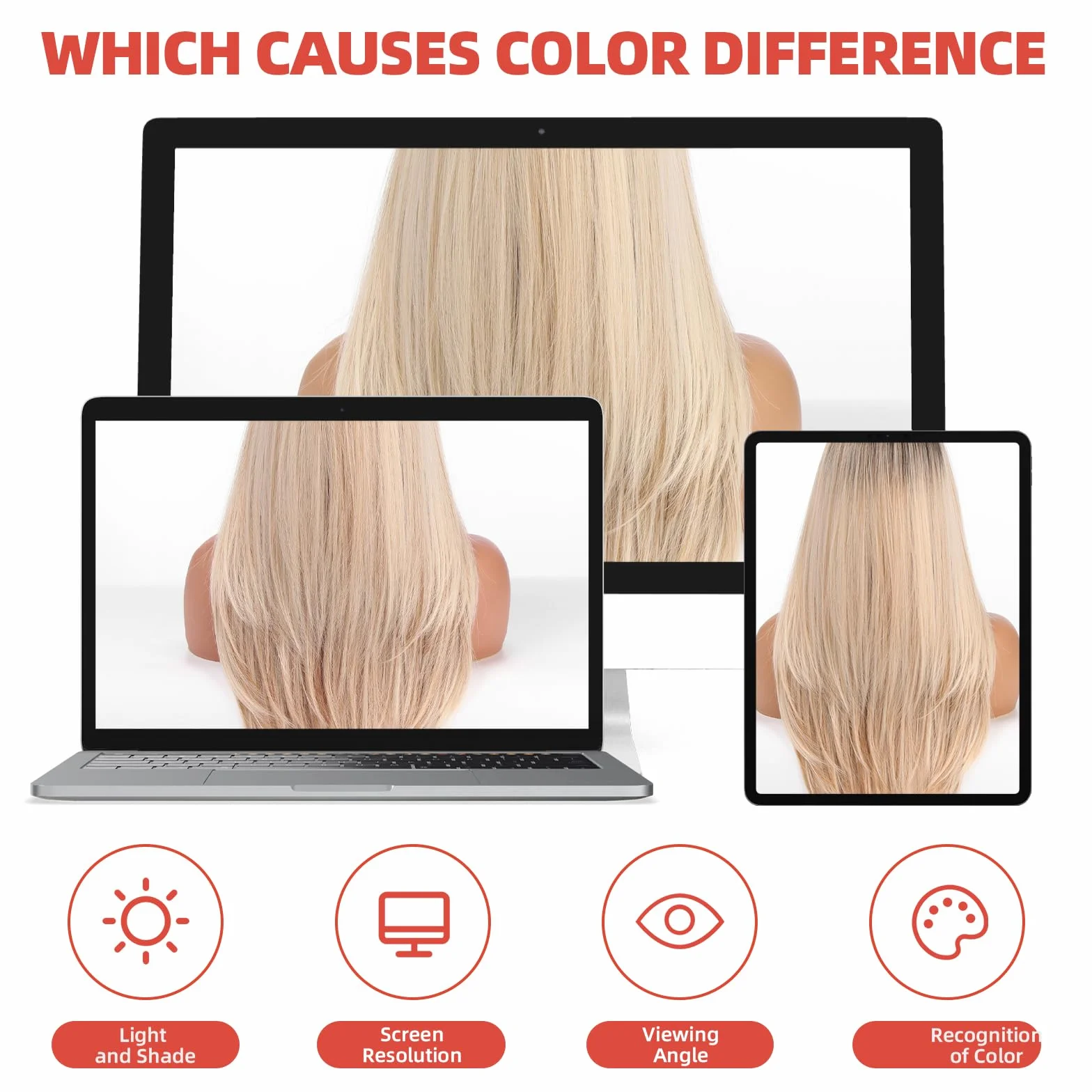 Allbell Ombre blond peruka syntetyczna 61 cm prosta warstwowa odporna na wysokie temperatury