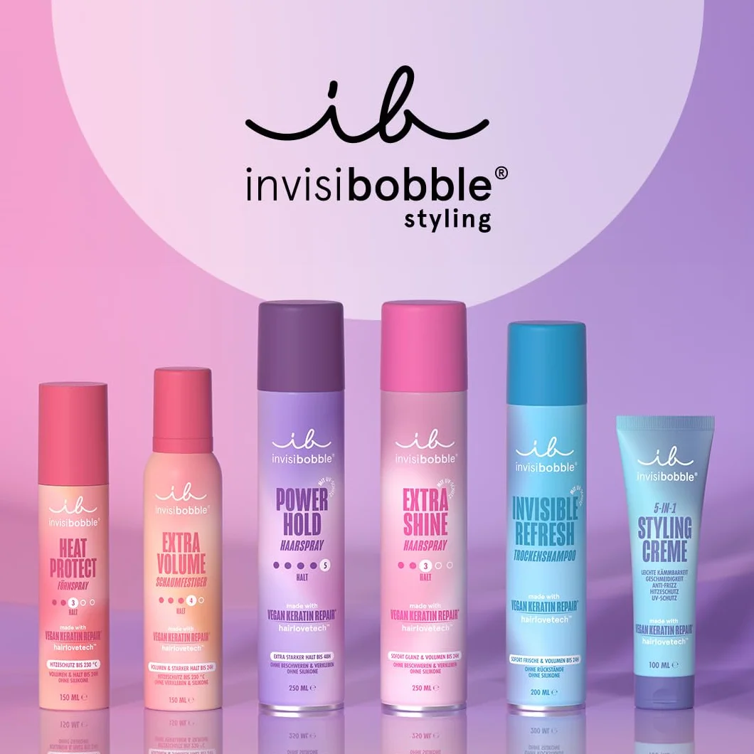 invisibobble 5 in 1 Styling Cream 150 ml Heat Protection UV Protection Frizz Control