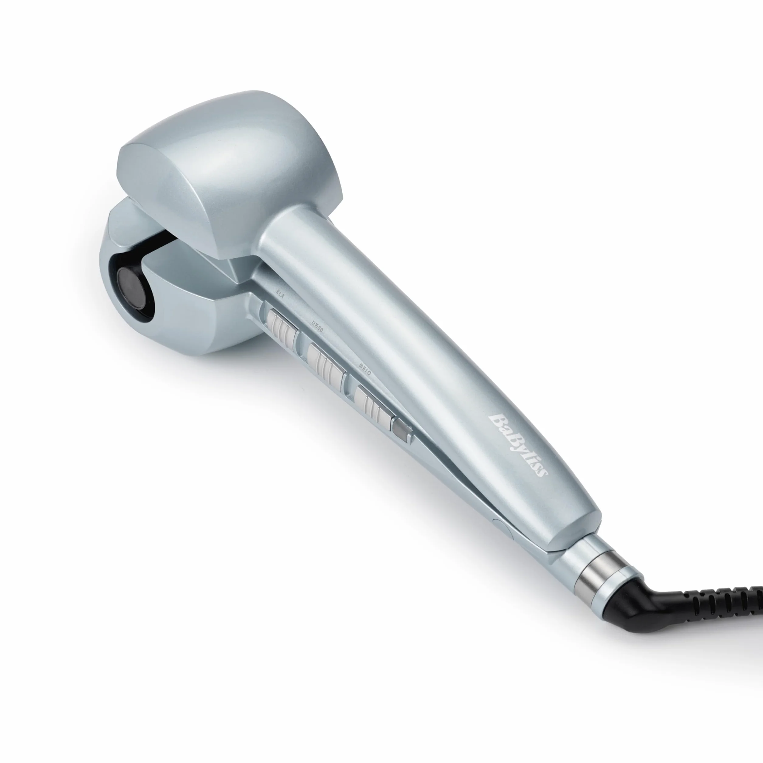 BaByliss C1700E Curl Secret ANTI FRIZZ Hydro Fusion, automatyczna lokówka, funkcja hydro Fusion, zakres temperatur 190-230°C, jasnoniebieski,