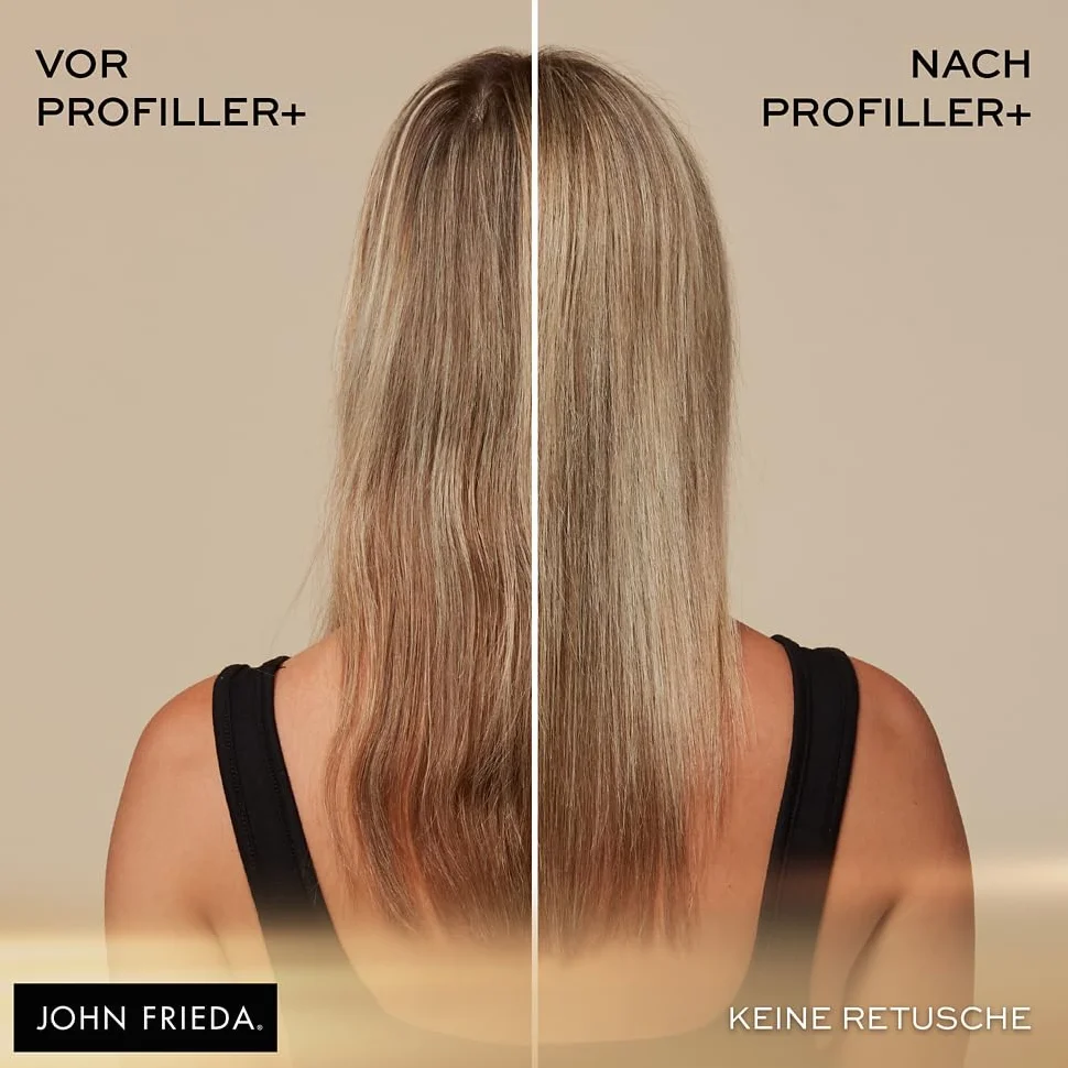 John Frieda PROfiller+ serum – porost włosów w przypadku dziedzicznego wypadania włosów – zawartość: 50 ml – do włosów cienkich – bez alkoholu – bezpieczne dla koloru – nienatłuszczające