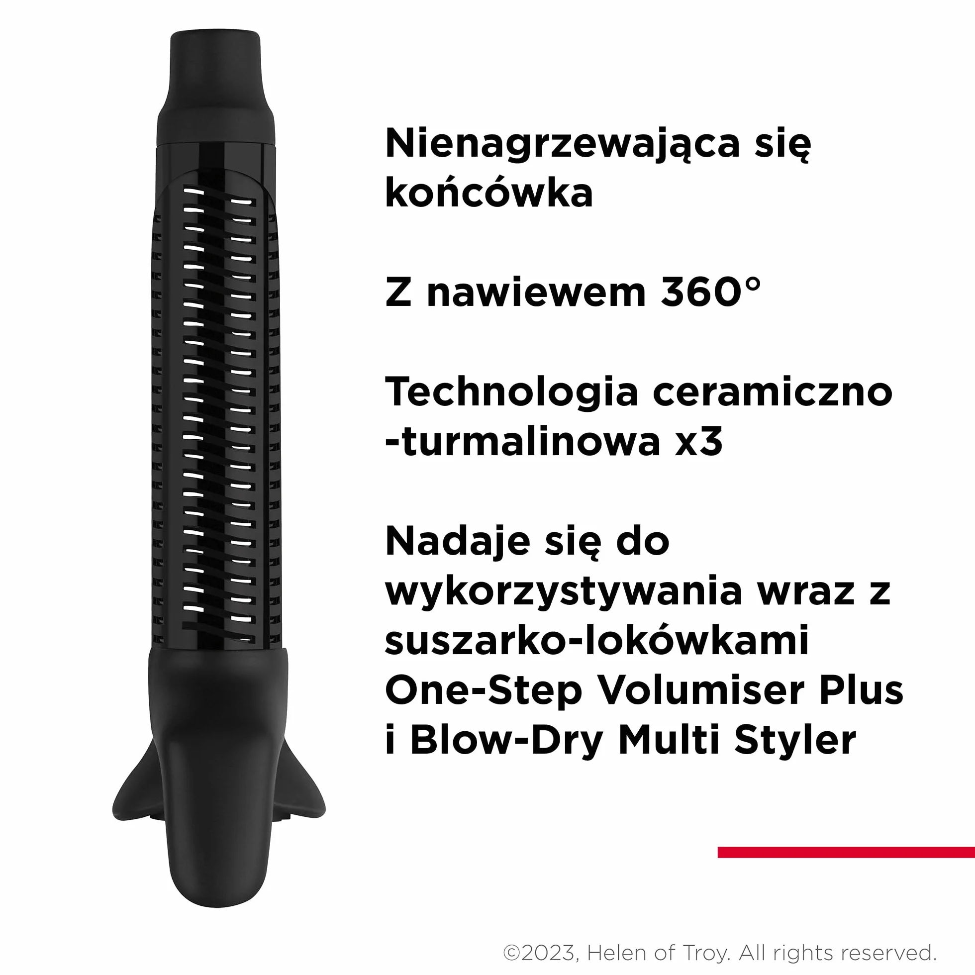 Revlon One-Step 360° wentylowane mocowanie głowicy lokówki
