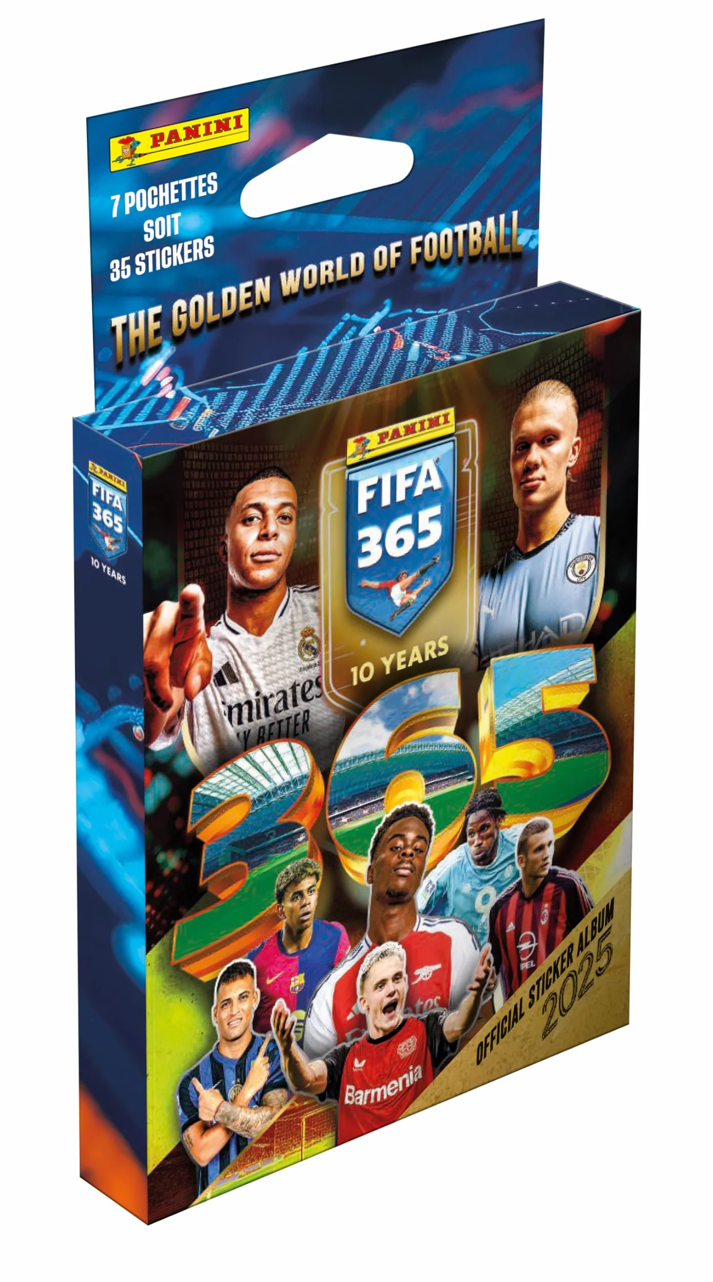 Panini FIFA 365 2025 Blister 7 kieszeni, 004890KBF7