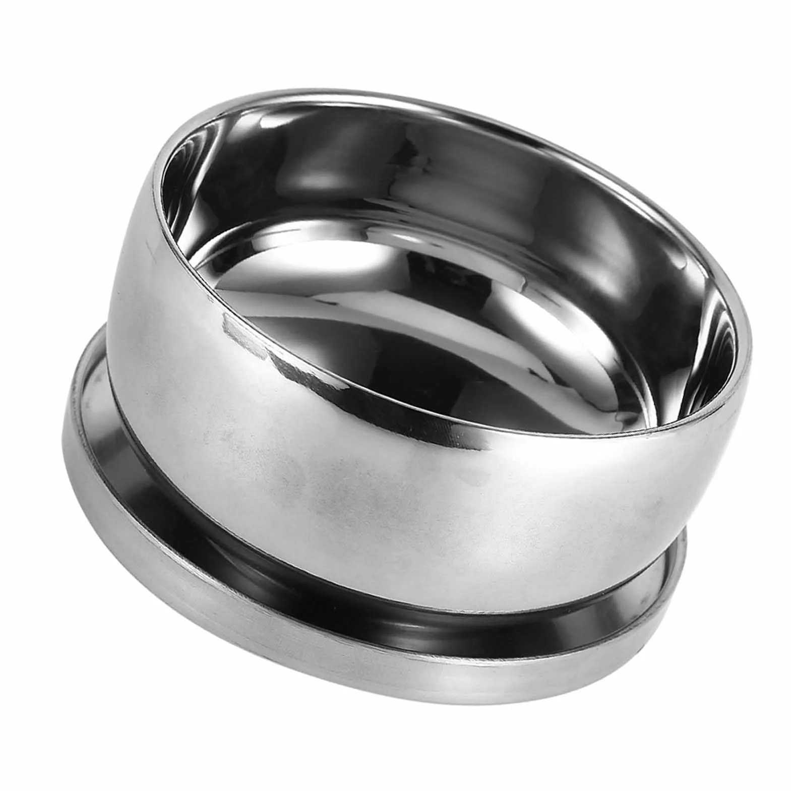 FILFEEL Męska miska do golenia, miska do golenia z pokrywką mężczyźni mokry kubek do golenia mydło miska srebrna metalowa twarz czyszczenie twarzy, opieka zdrowotna, mydło do brody, narzędzie do