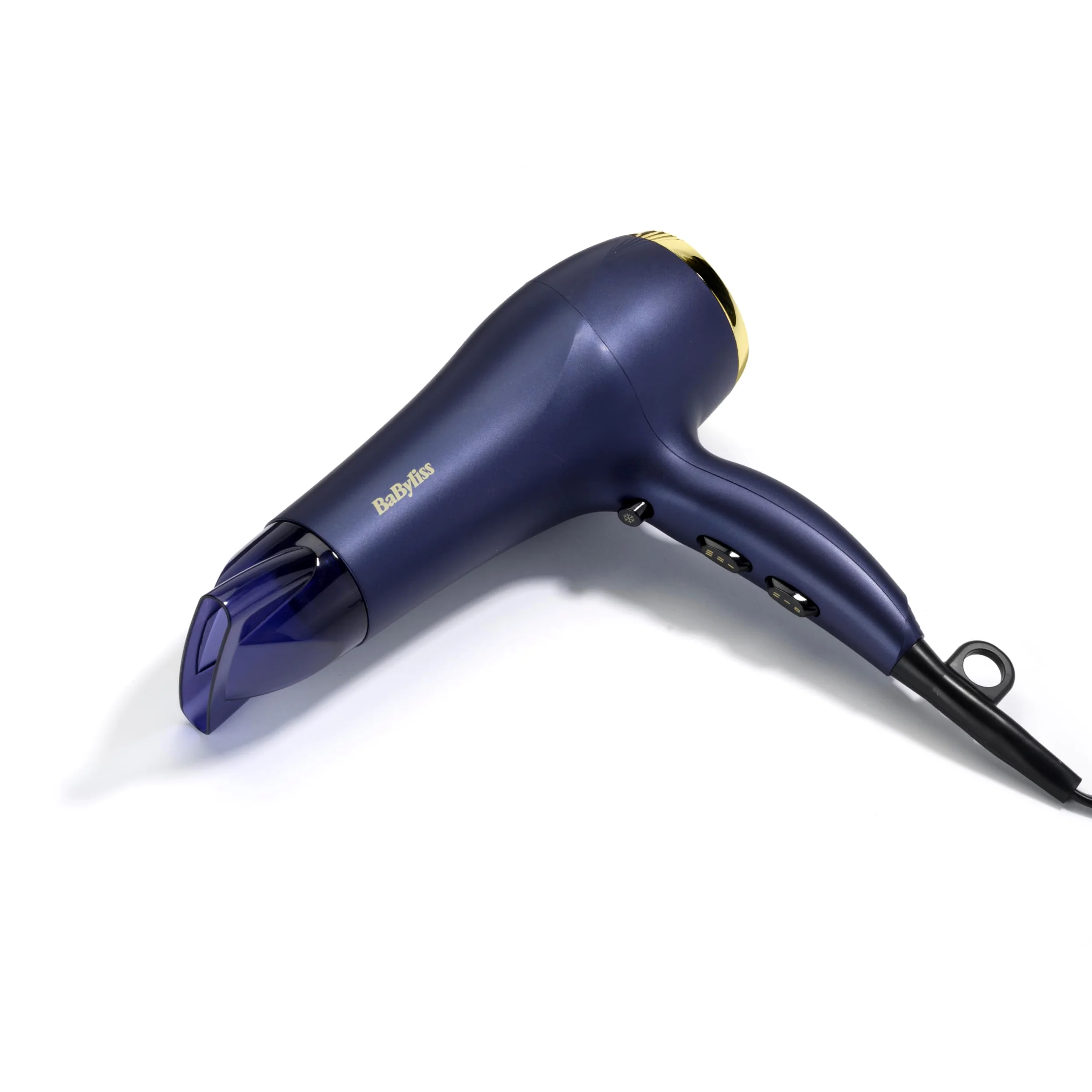 BaByliss Midnight Luxe Suszarka do włosów 2300 W jonowa kontrola puszenia 3 temperatury 2 prędkości 5781PE