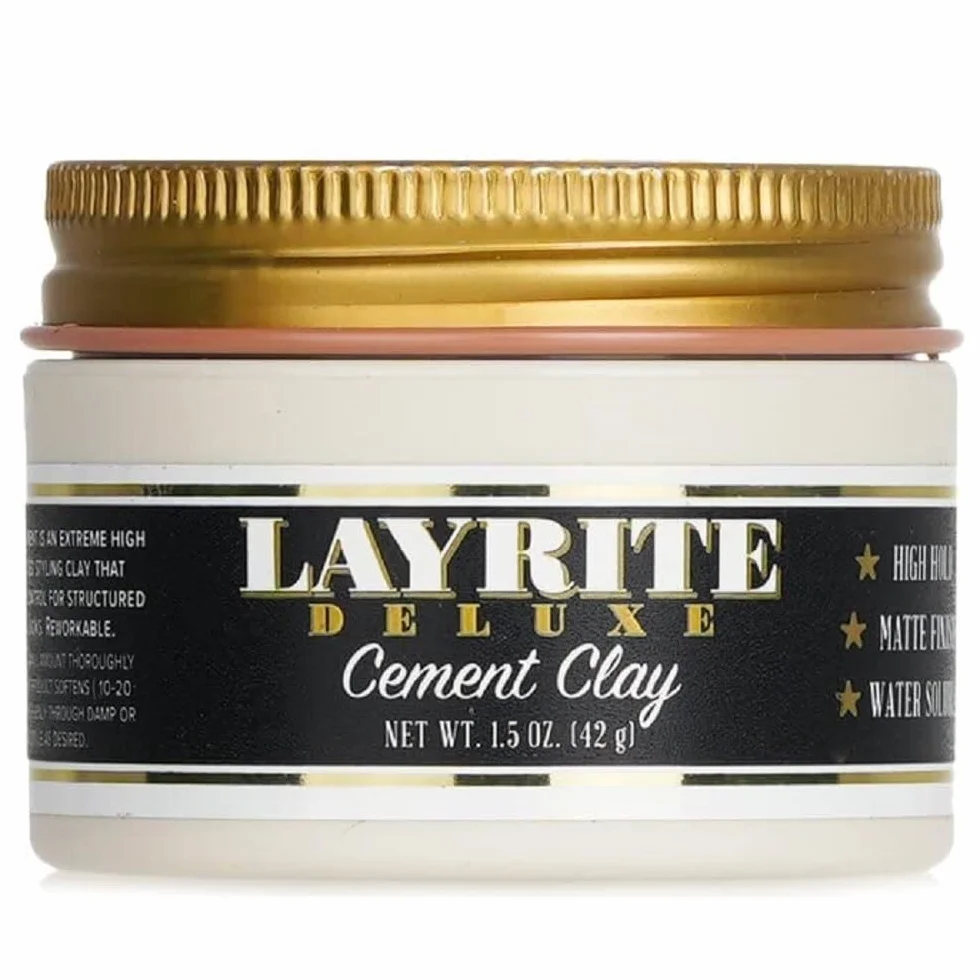 Layrite Cement Clay pomada Travel Size 42 g