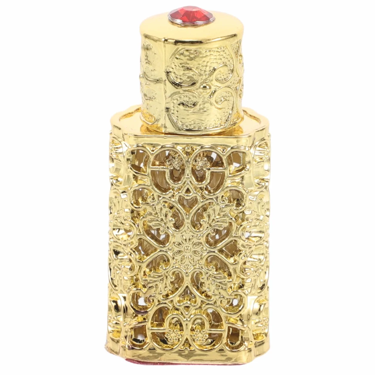 minkissy Butelka na perfumy z olejkiem eterycznym, w stylu vintage, do esencji, flakon retro do samodzielnego wykonania, kompaktowa do podróży, uchwyt na olejki eteryczne, butelka do przechowywania
