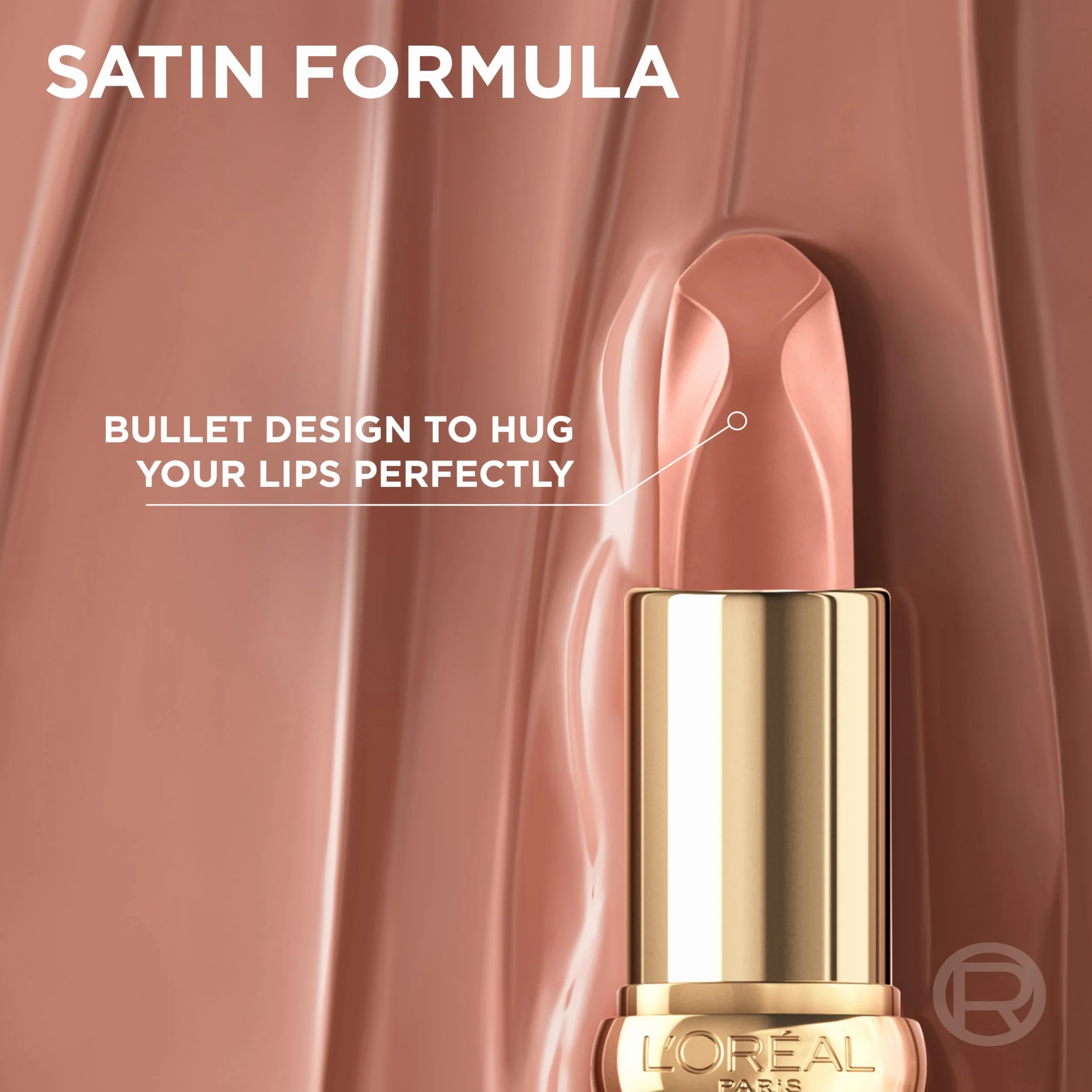 L’Oréal Paris Color Riche Satin Nude Pomadka, 601 Worth It, 4.7 g
