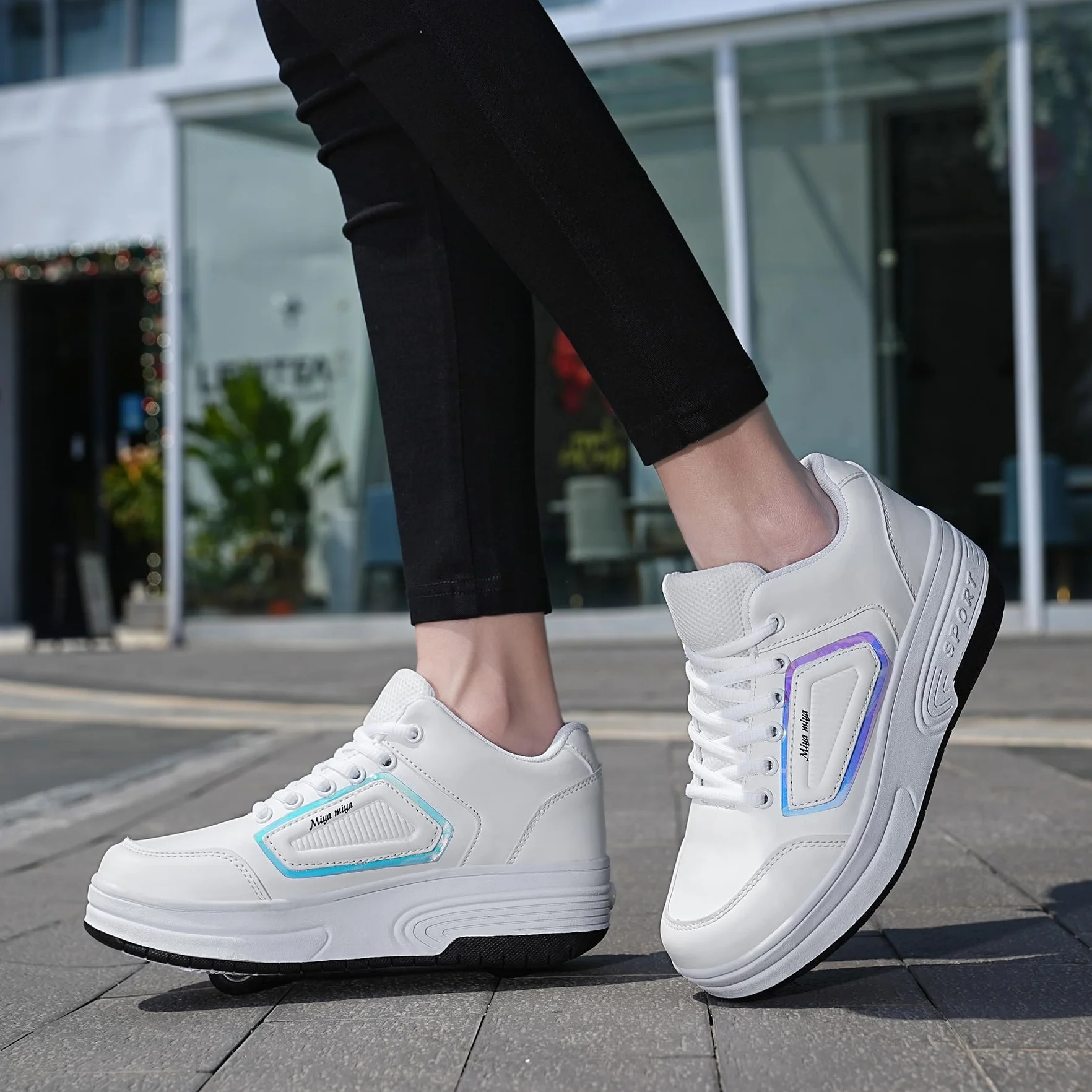 Dzieci Skateboarding Buty Podwójne Koło Buty Outdoor Sportowe Gimnastyka Sneakers Moda Trampki Prezent urodzinowy dla dzieci
