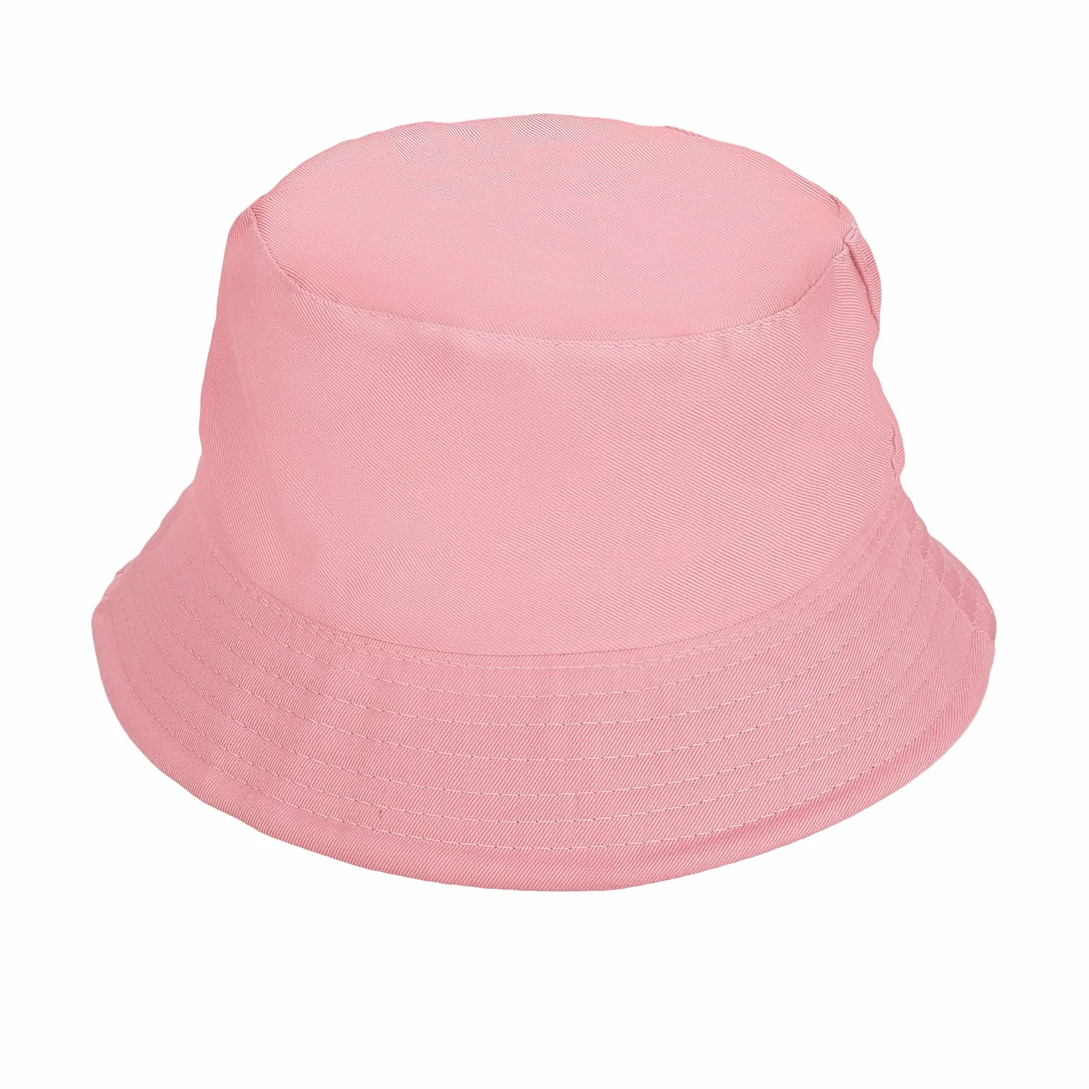 Sibba Kapelusz typu bucket letni rybak osłona przeciwsłoneczna czapki unisex pakowalne czapki dla kobiet mężczyzn wakacje wędrówki kemping zakupy 56-58 cm jednokolorowe kolory, Jasnoróżowy, M