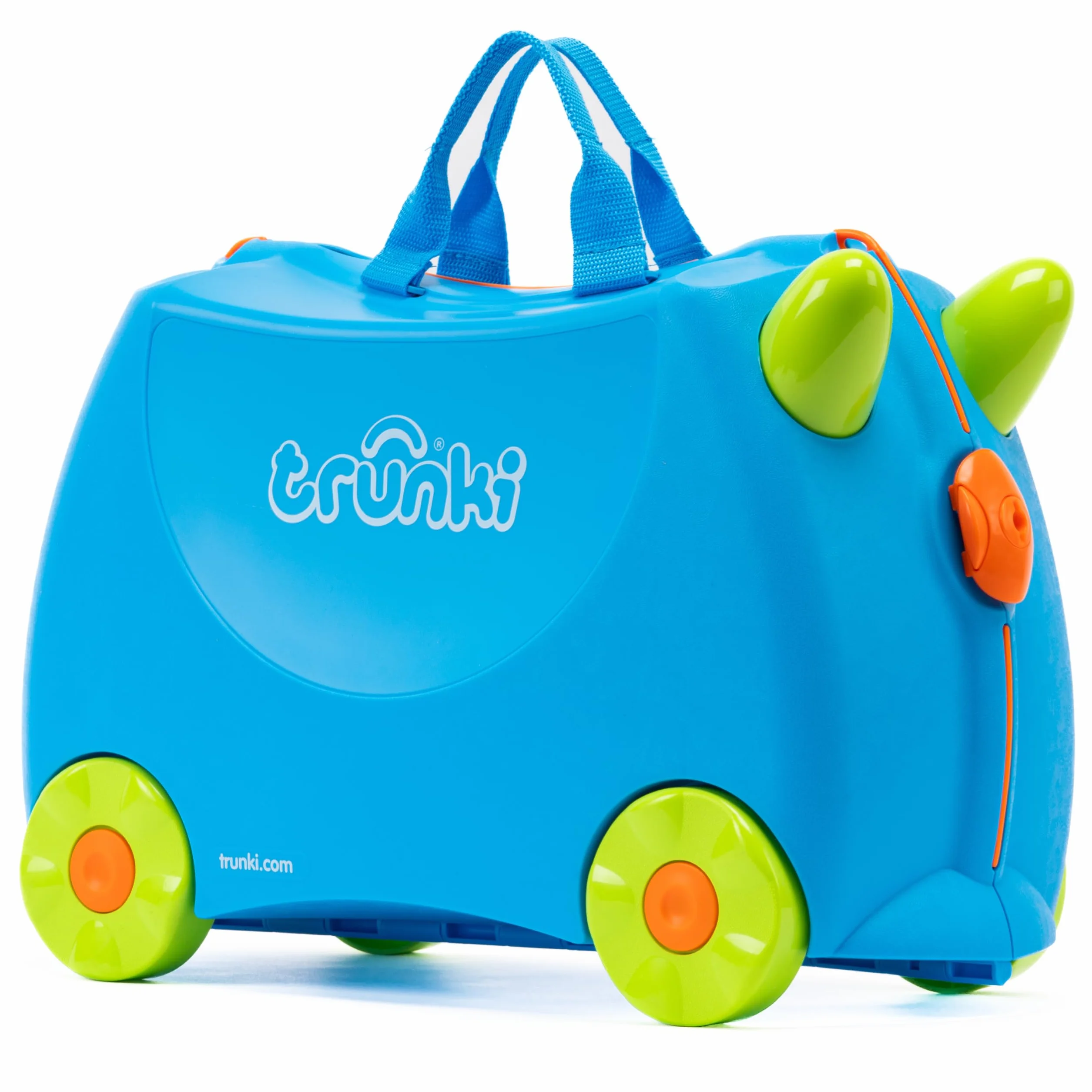 Trunki Collection Terrance Walizka Dziecięca, 46 x 20.5 x 31 cm, Niebieski/Zielony