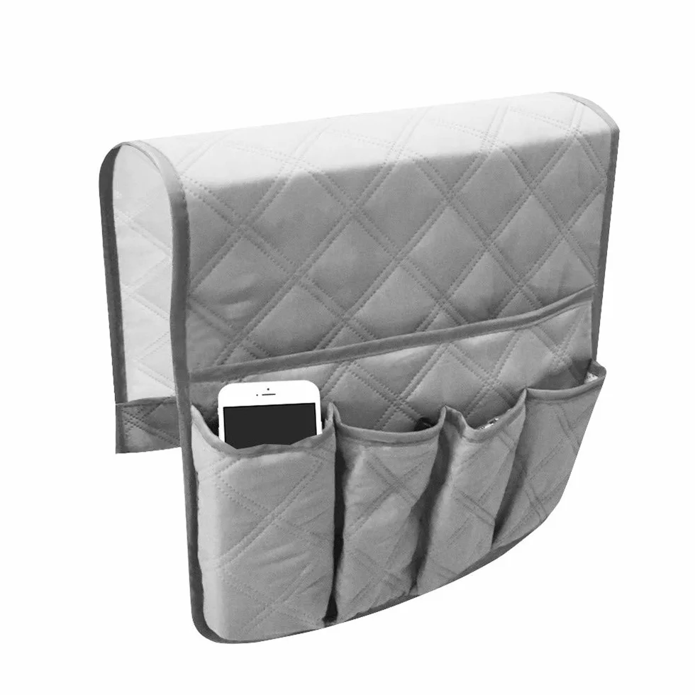 podłokietnik sofa organizer na sofę fotel Caddy krzesło stabilne łóżko torba do przechowywania wiszący podłokietnik z kieszeniami na pilot do telefonu IPad, książka, czasopisma