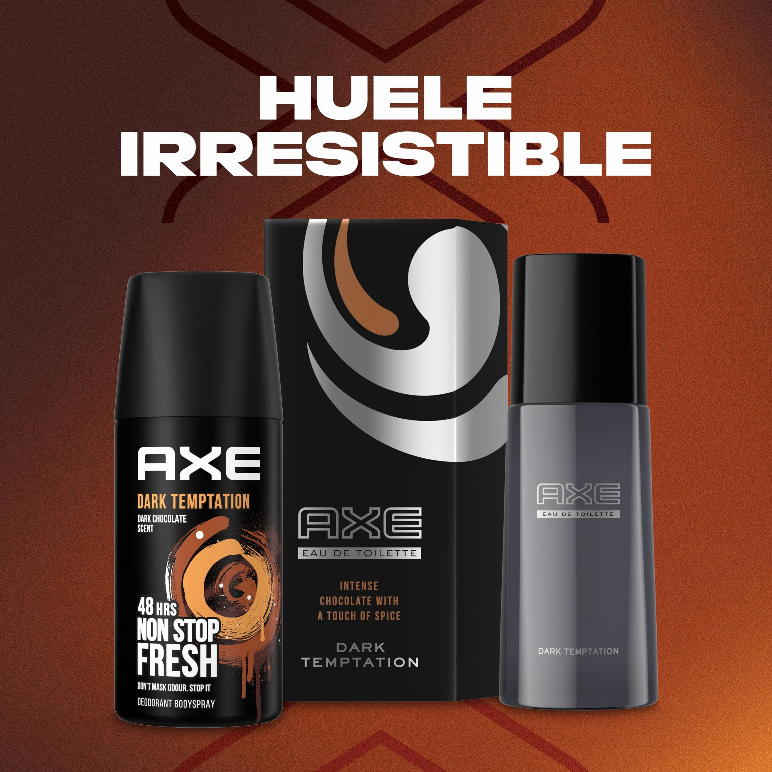 Axe Neceser Duo Dark Temptation higiena i higiena osobista dla mężczyzn 2 produkty