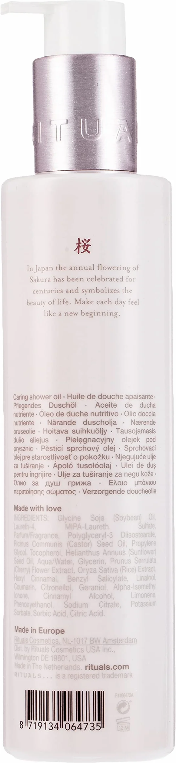 Rituals The Ritual Of Sakura Olejek Pod Prysznic, 200 ml