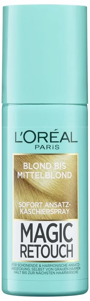 L'Oréal Paris Magic Retouch Spray Do Włosów Blond Do Średniego Blondu, 1 Opakowanie (1 X 75 Ml)