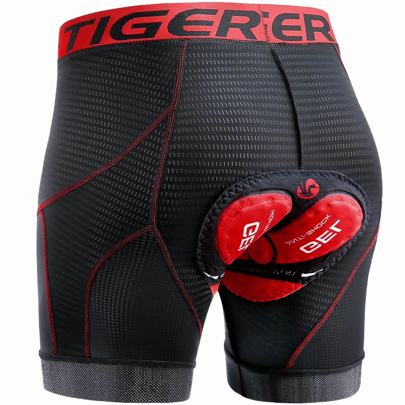 X-TIGER Górskie spodenki rowerowe z chłonnym potem Volatility Fast Drying Wyściełane żelowe 5D dla mężczyzn i kobiet