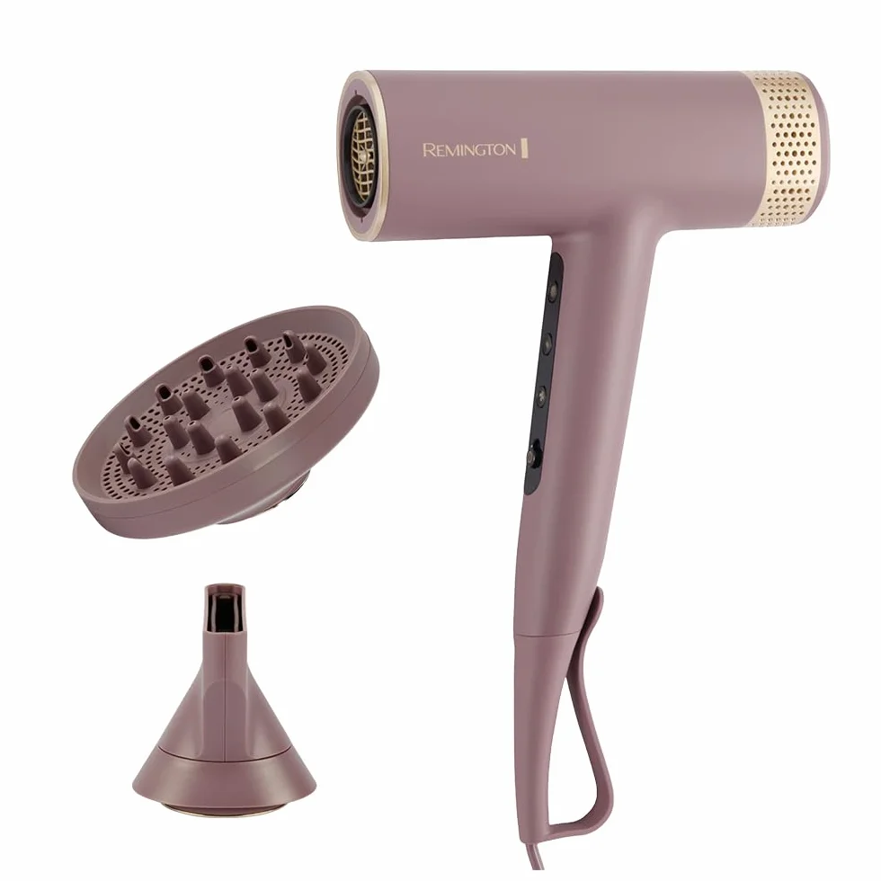 Remington AIRvive Cyfrowa suszarka do włosów BLDC 240 km/h 12 regulacji dyfuzor koncentrator EC8930