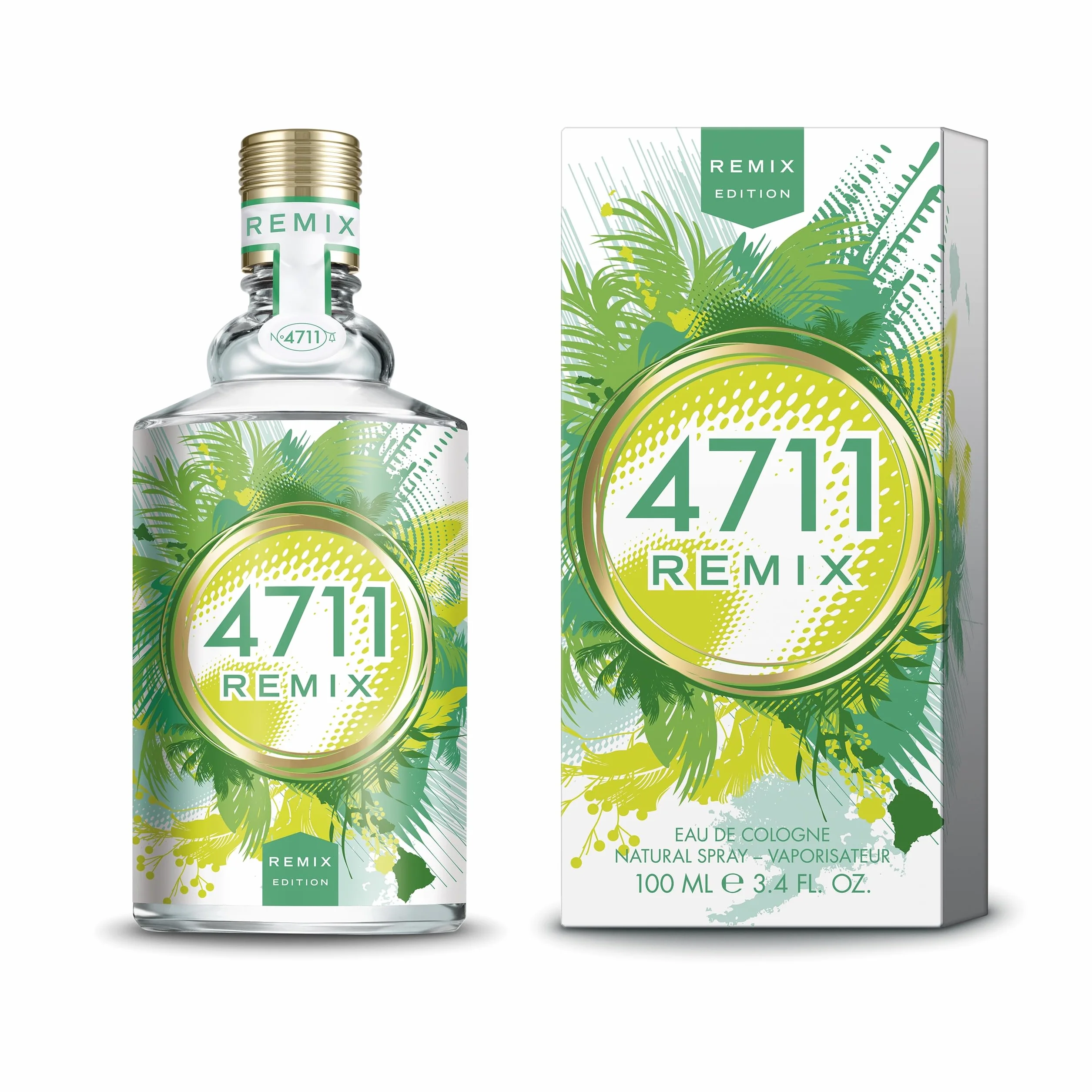 4711 Remix Cologne Green Oasis Eau de Cologne 100 ml Natural Spray