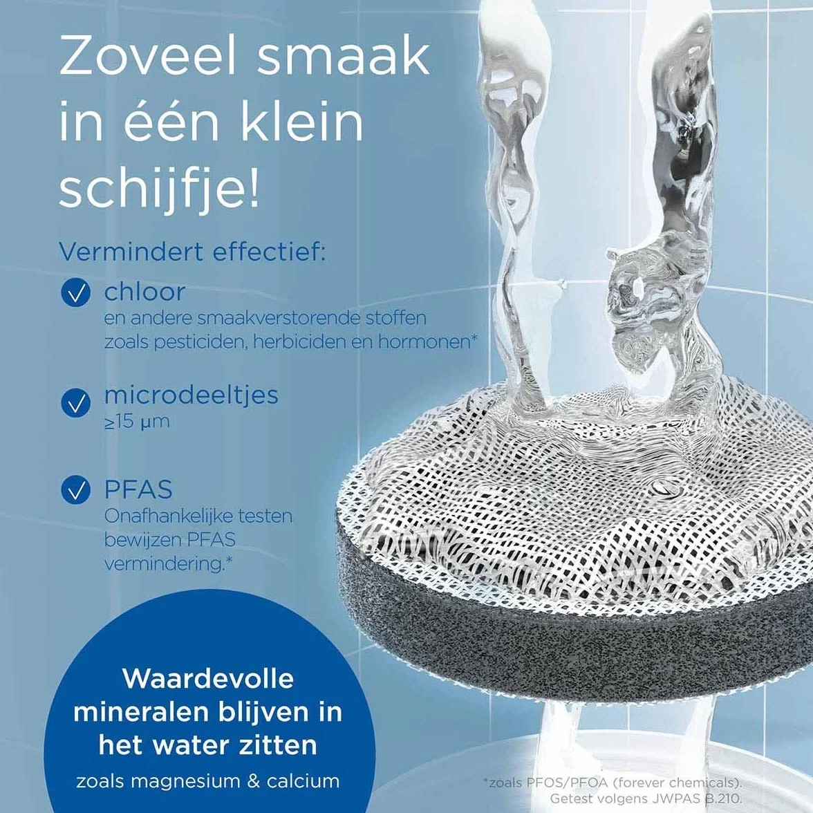 BRITA Butelka z filtrem do wody Model Vital jasnoniebieska (600 ml) wraz z 2 filtrami MicroDisc – praktyczna butelka na napoje z filtrem do wody w podróży, filtruje chlor i bakterie podczas