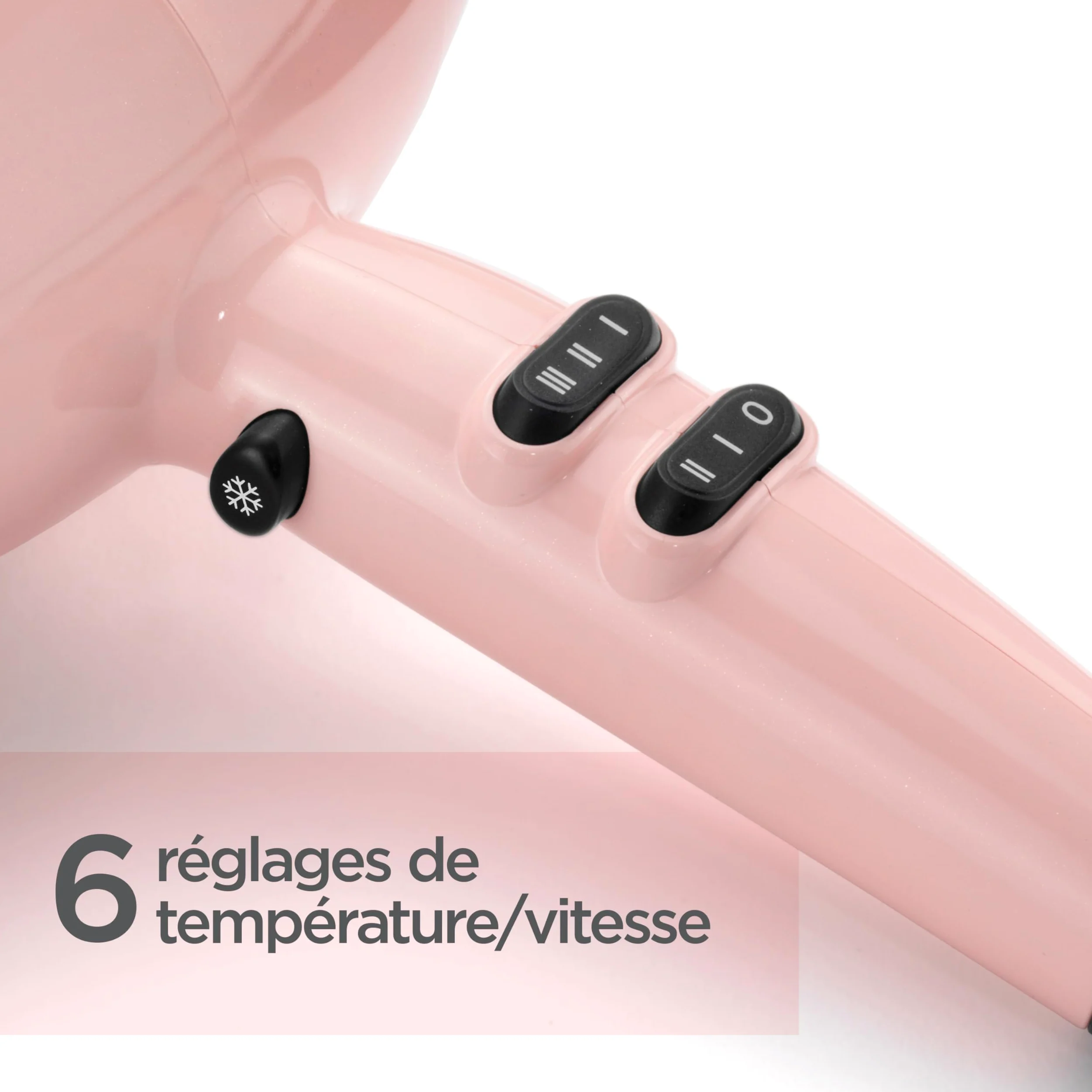 BaByliss Rose Blush 2200W lekka suszarka do włosów 5337PRE