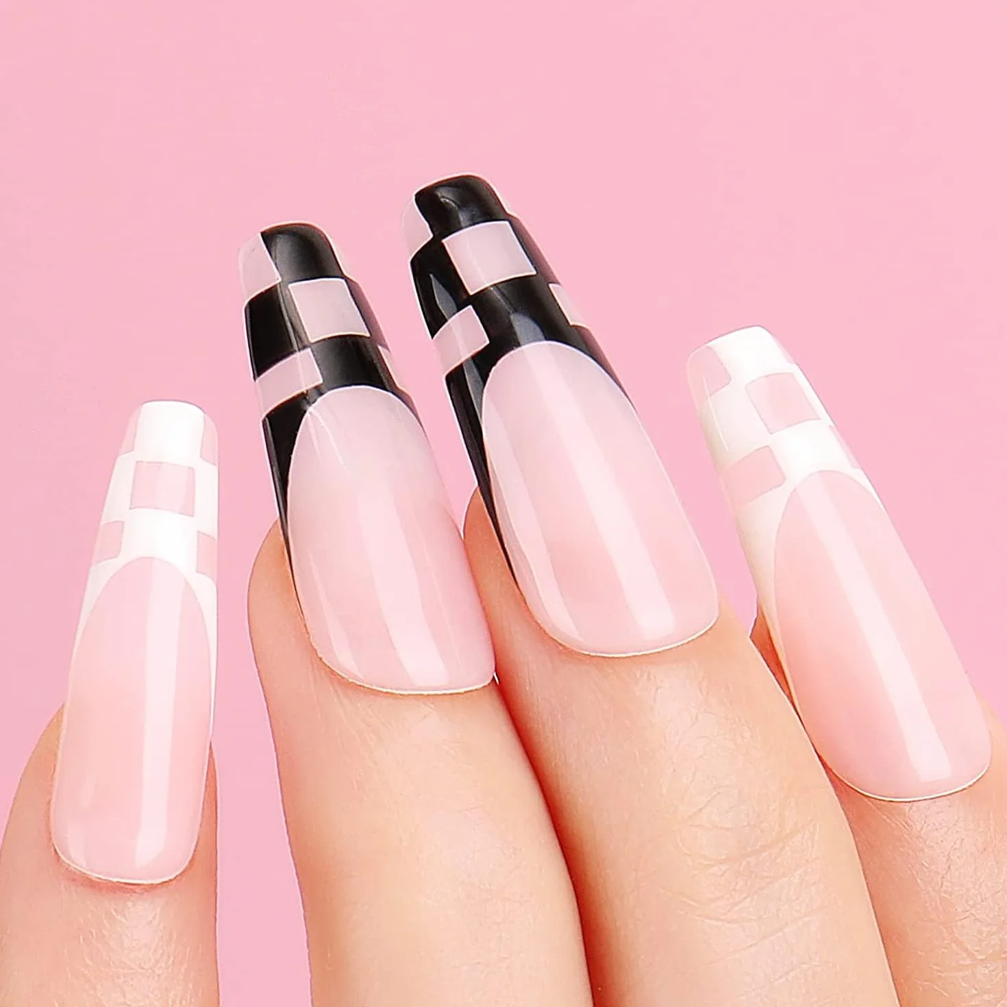 AIMEILI żelowy lakier do paznokci UV LED, czarny do salonu manicure, home DIY, bardzo błyszczący, beztestowy, trwały i odporny na zużycie, 8 ml, 995