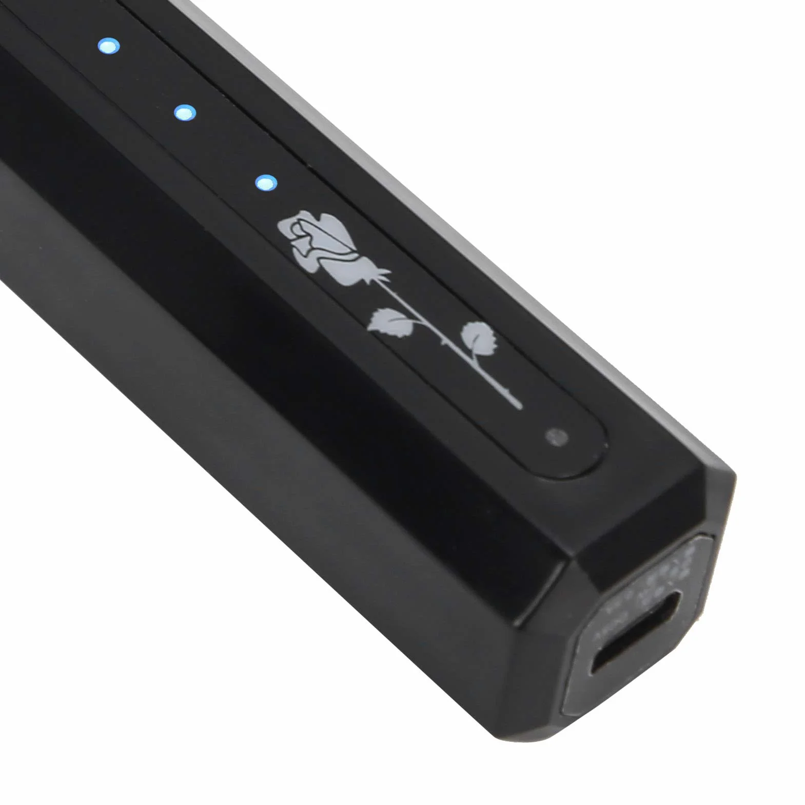 Zalotka do rzęs, szybkie nagrzewanie 5 V 2 W stała temperatura elektryczne zalotki do rzęs 280 mAh bateria dla urody(czarny)