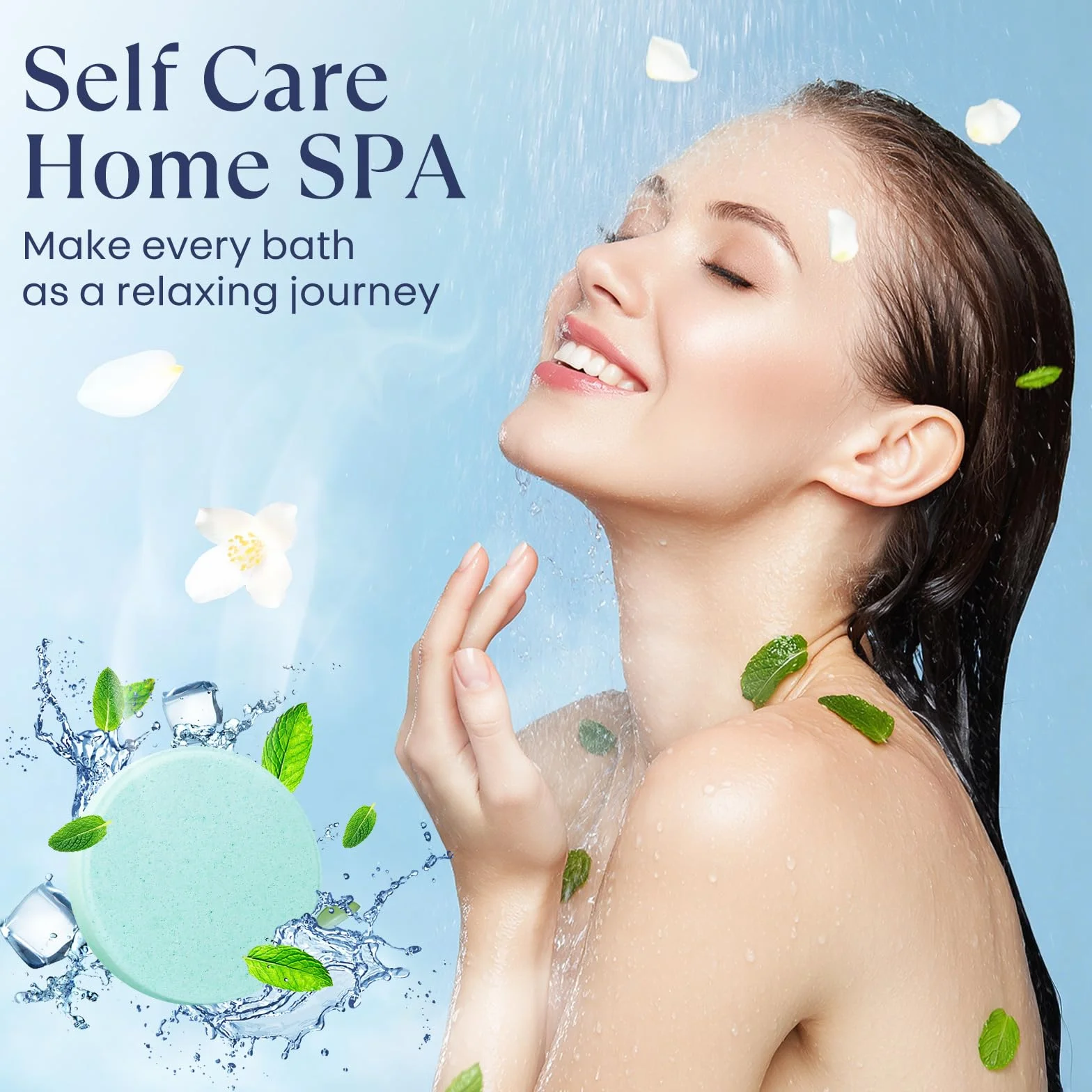 Zestaw Prezentów Spa Shower Steamers Aromaterapia z Olejkami Esencjonalnymi 8 szt dla Kobiet Mamy Żony