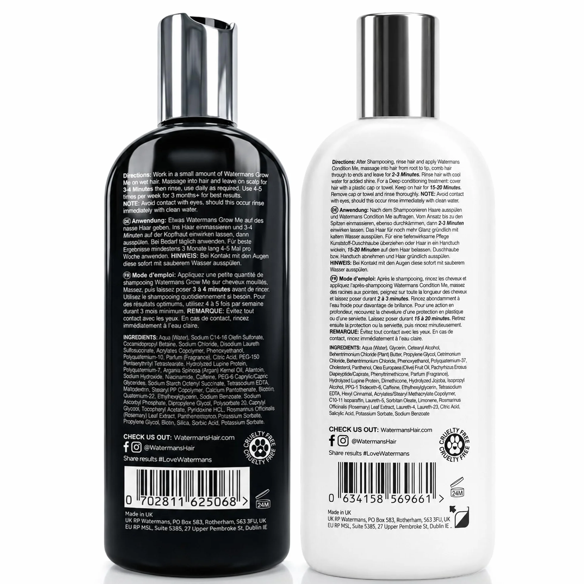 Watermans Hair Growth Zestaw szamponu i odżywki na porost włosów