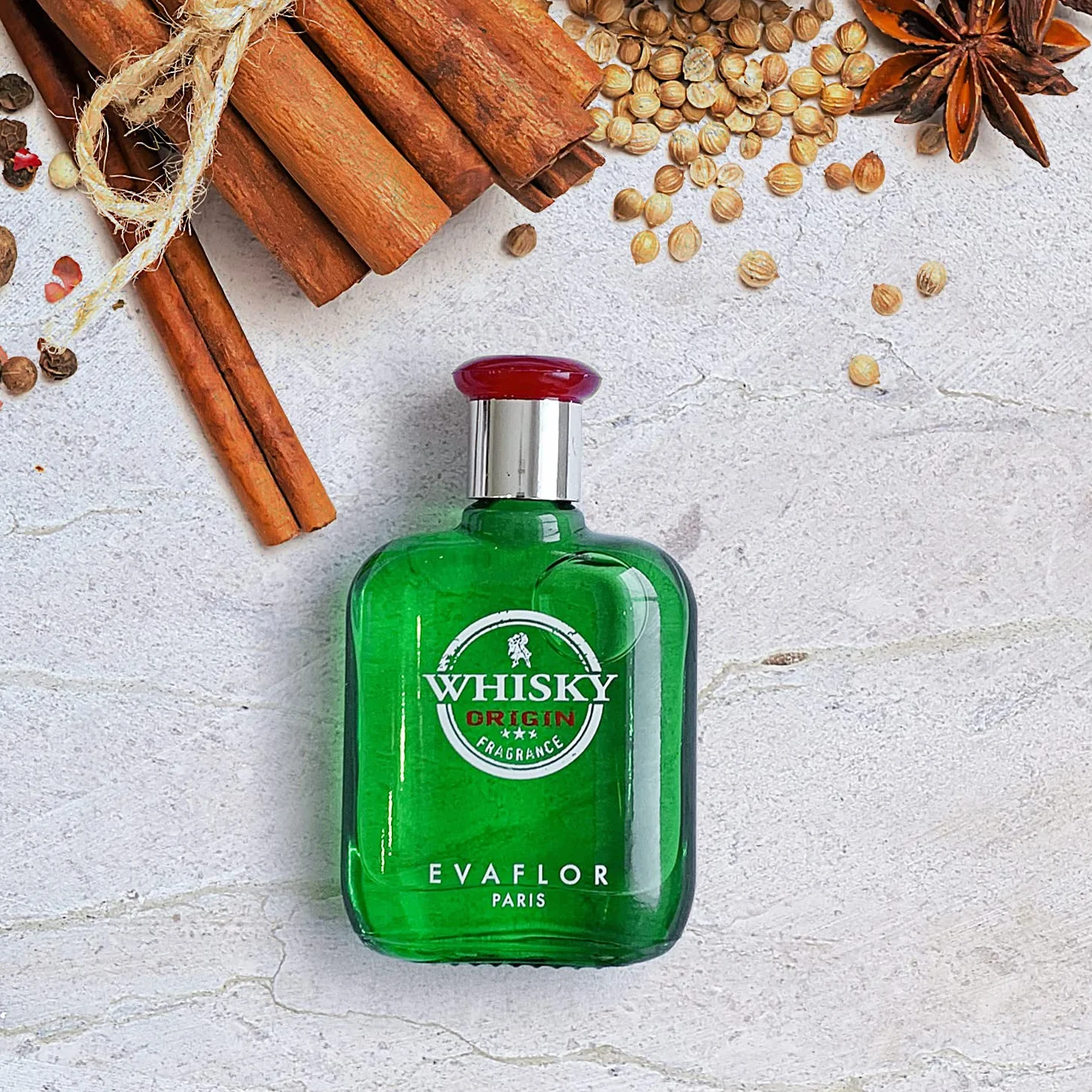 WHISKY Kolekcja Perfum • Zestaw 7 Miniaturek • Woda toaletowa • Perfumy męskie • Dla niego • Woda kolońska • EVAFLORPARIS