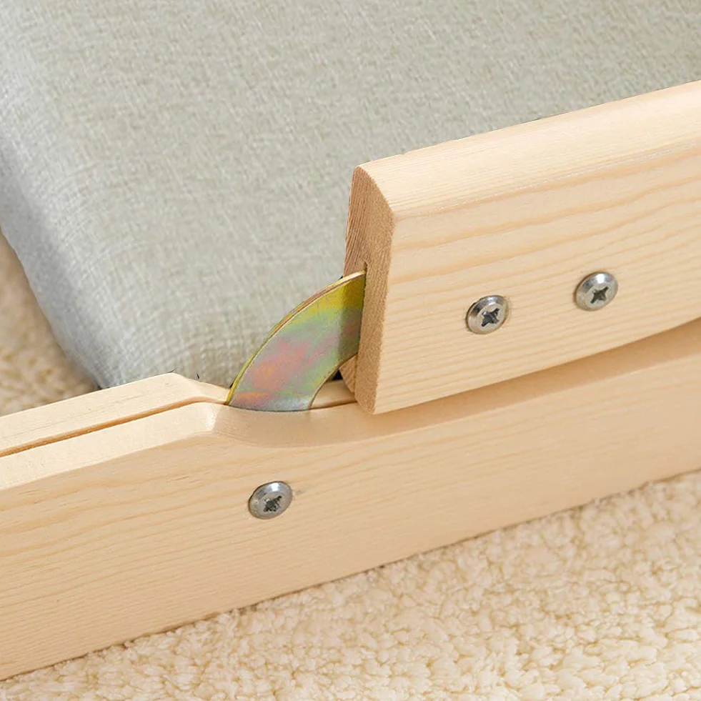 Tatami składane krzesło kempingowe, krzesło podłogowe, krzesło podłogowe, przenośne japońskie krzesło bez nóg, leniwa sofa do czytania medytacji w wykuszu, krzesło balny