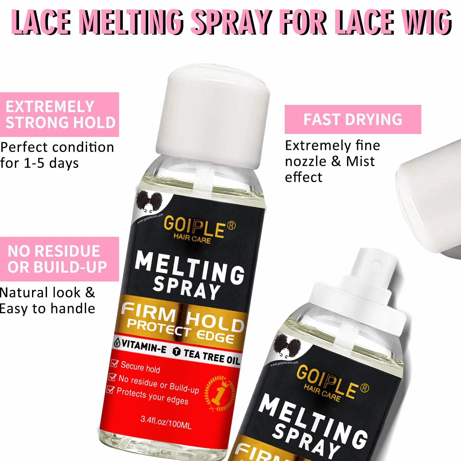 Klej do peruk w sprayu Extra Hold WOZUTUNT