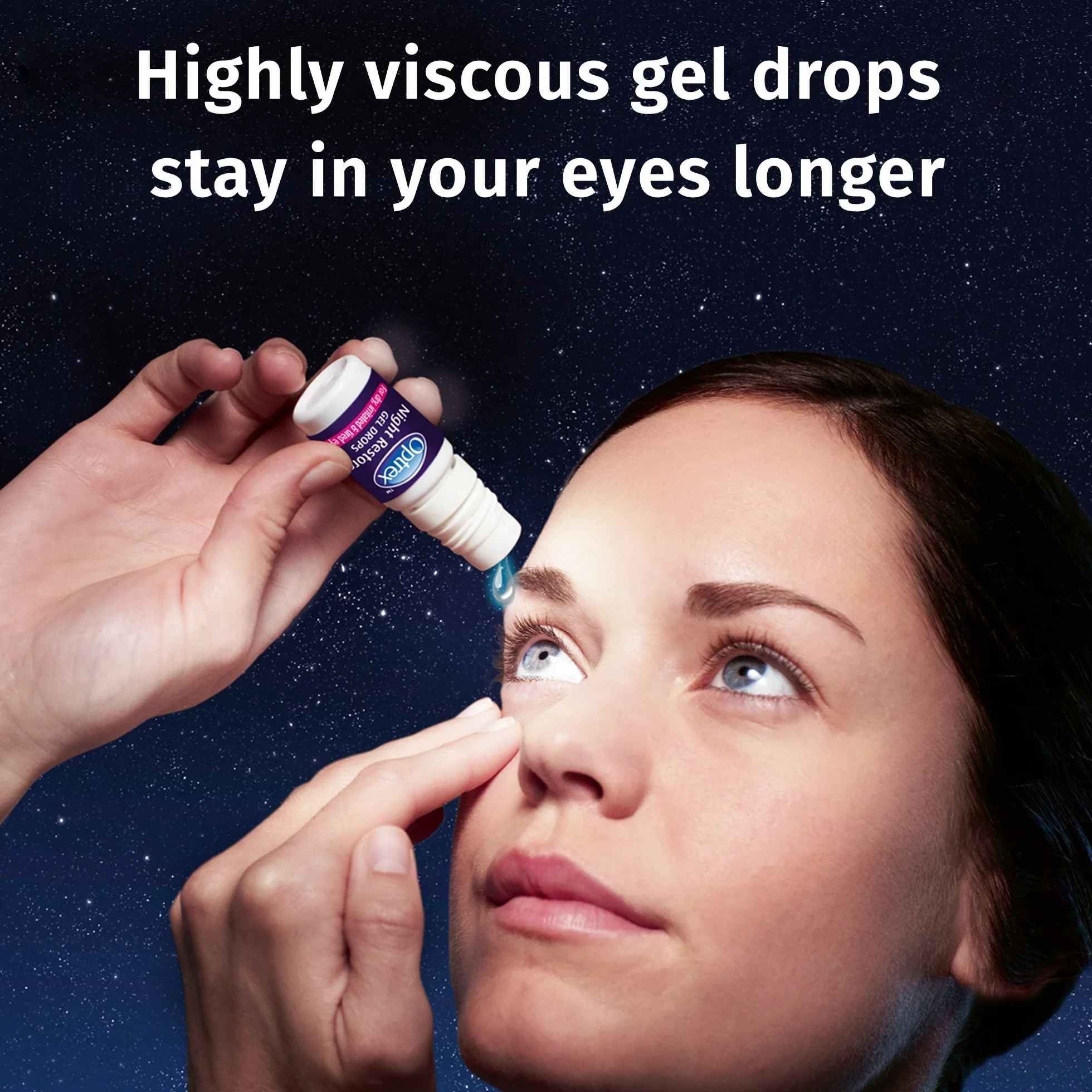 Optrex Night Restore krople żelowe, 10 ml