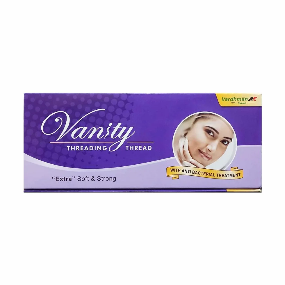 Vanity 1 szpulka x 300 m nić do brwi bardzo miękka mocna antybakteryjna