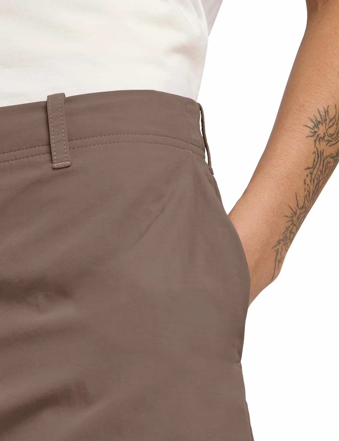Jack Wolfskin Tihama W Skort damskie, Zimna kawa, 38