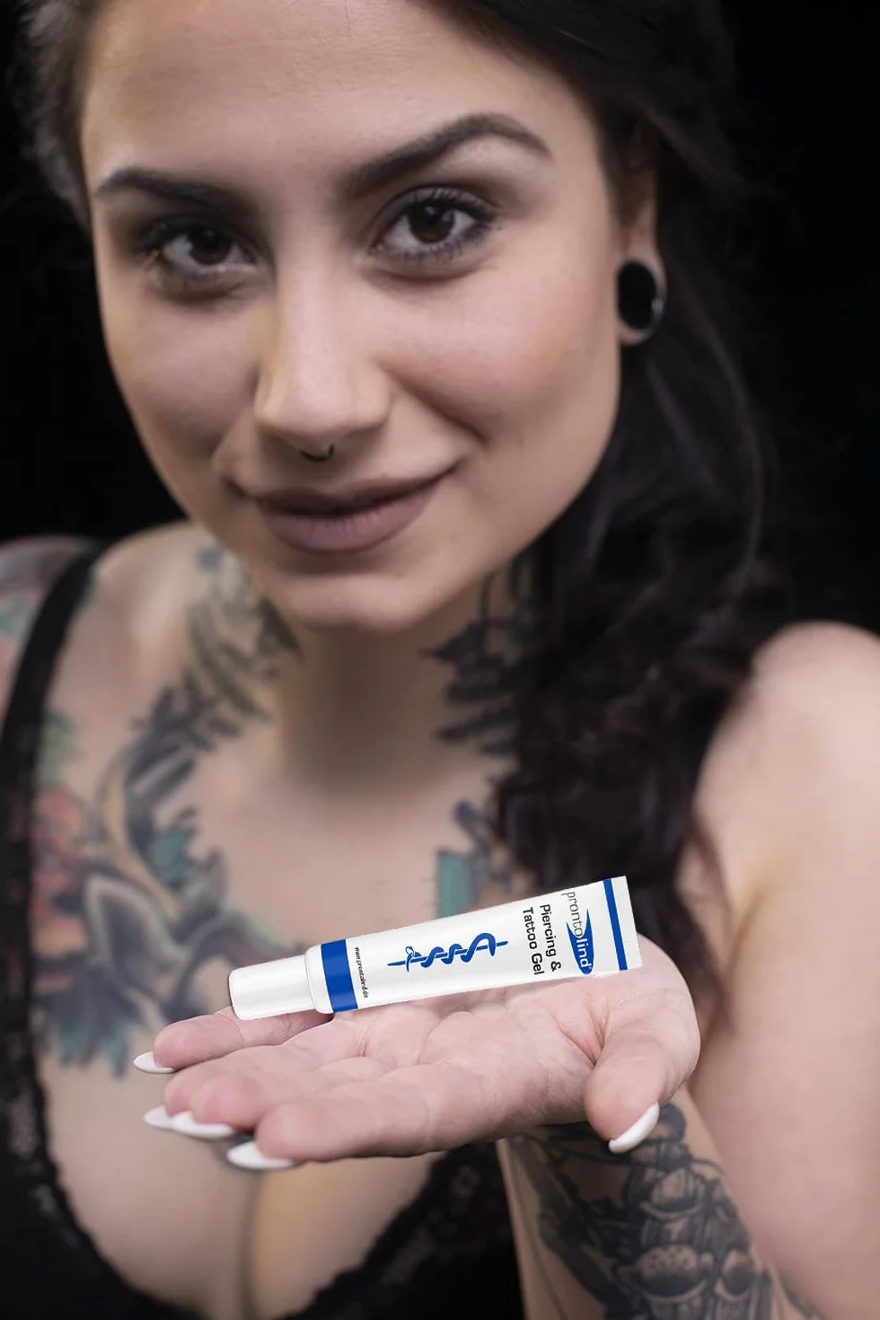 Prontolind antybakteryjny żel do piercingu 10ml - idealny również jako środek do rozciągania dziurek w uszach