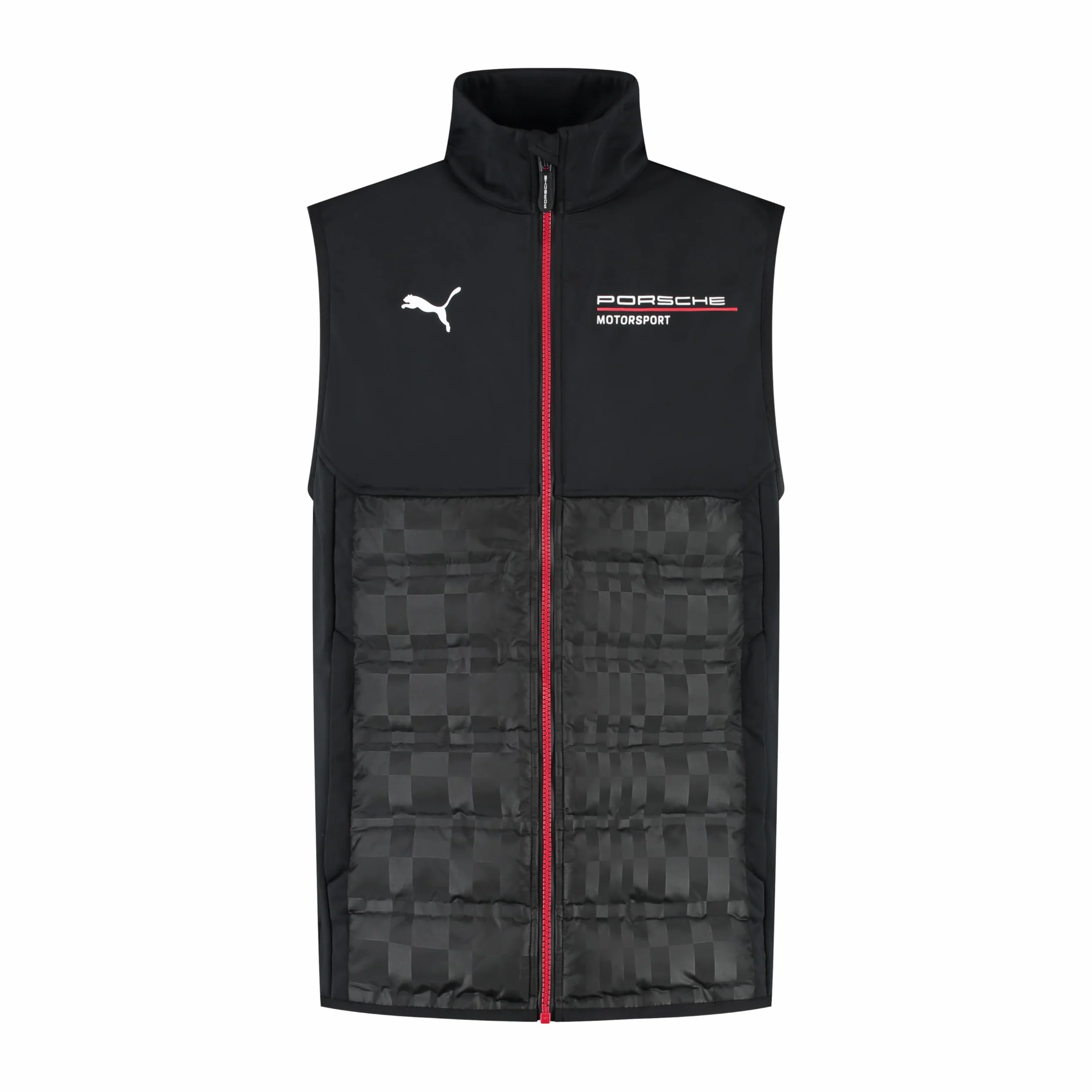 PUMA Porsche Motorsport męska kamizelka drużynowa, czarna