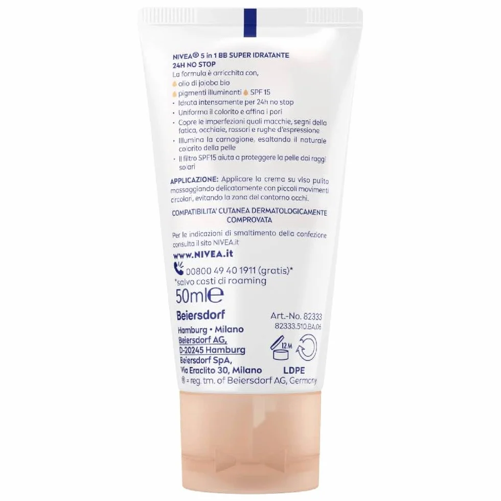 NIVEA BB Cream krem do twarzy dagcrème – Light SPF 10 50 ml