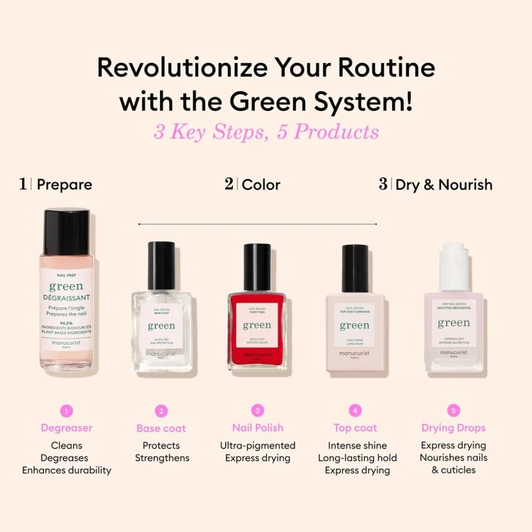 ZIELONY - NEW Base Coat 15ML