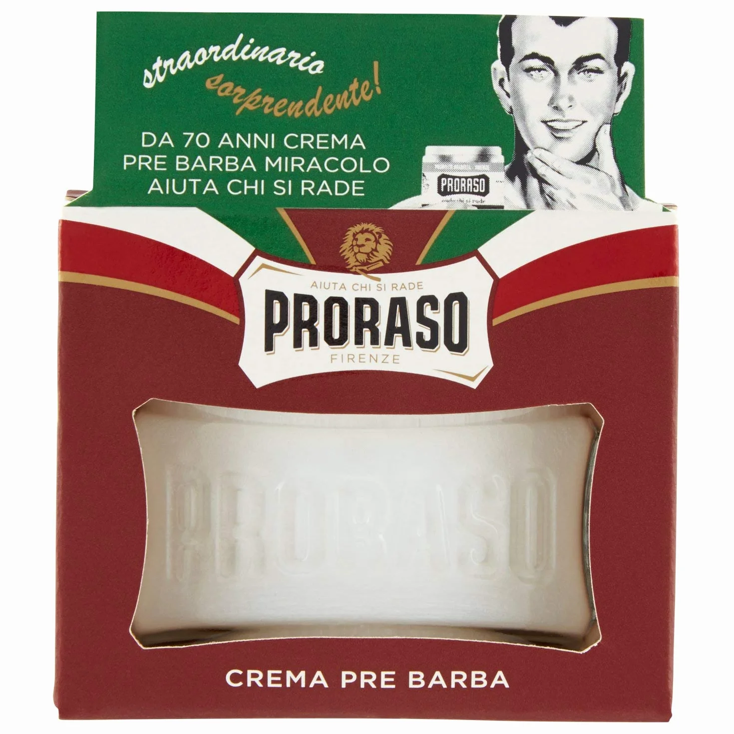 Proraso Krem do golenia czerwony, 100 ml