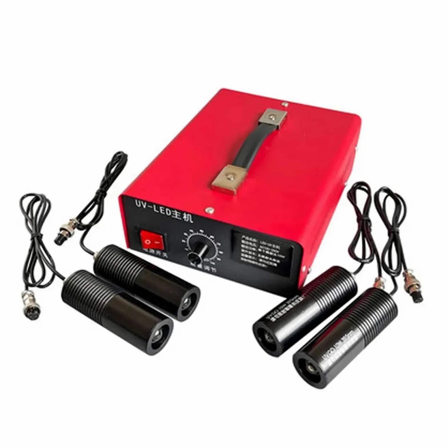 395nm 365nm 405nm Lampa utwardzająca UV z wielogłowicową żywicą klejącą Zielony olej Lutowanie Powłoka płytki PCB Powłoka ekranu LCD Utwardzanie Wiele zastosowań(405nm,4w)
