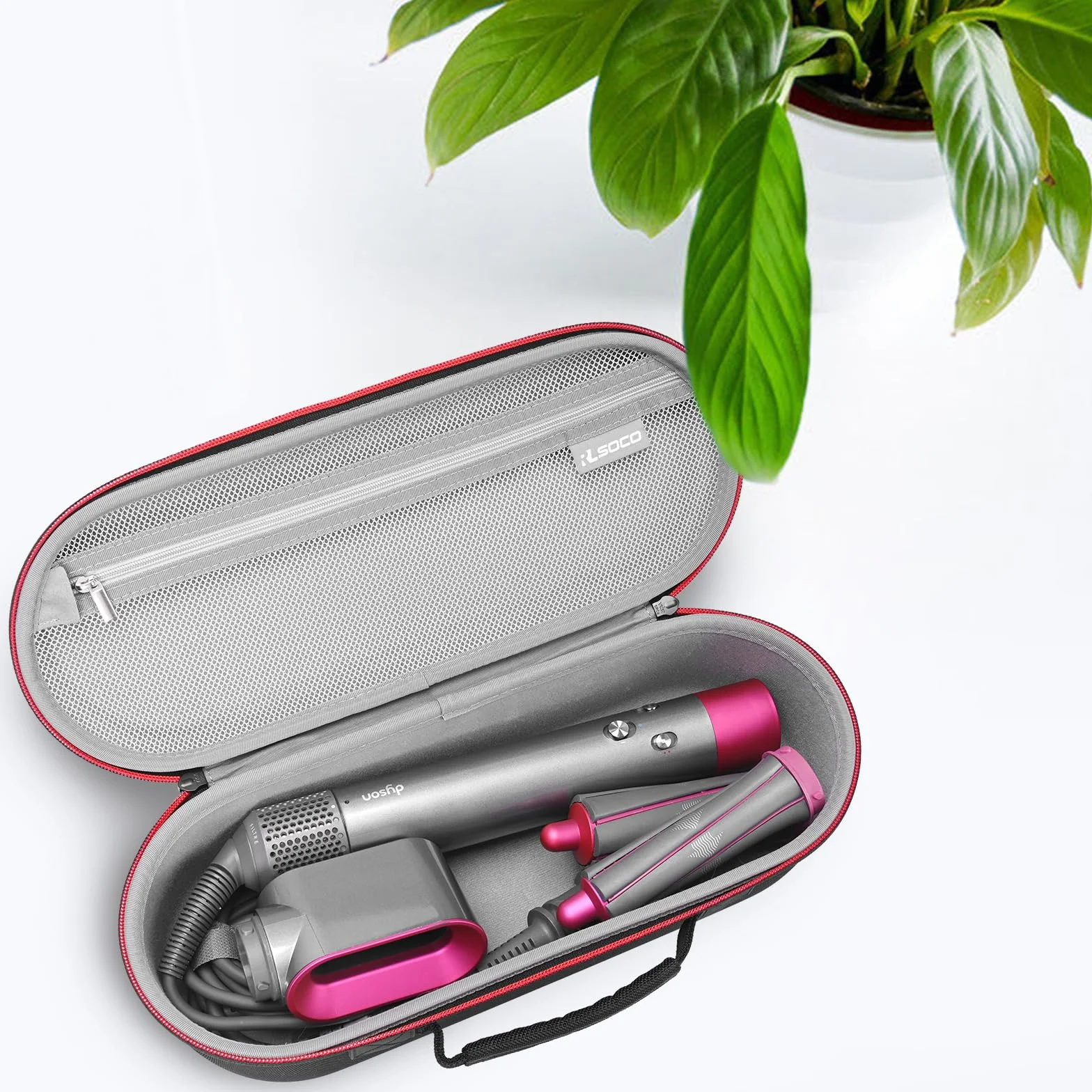 RLSOCO Etui do Dyson Airwrap & Nowy Dyson Airwrap - Czarny (Tylko Walizka)
