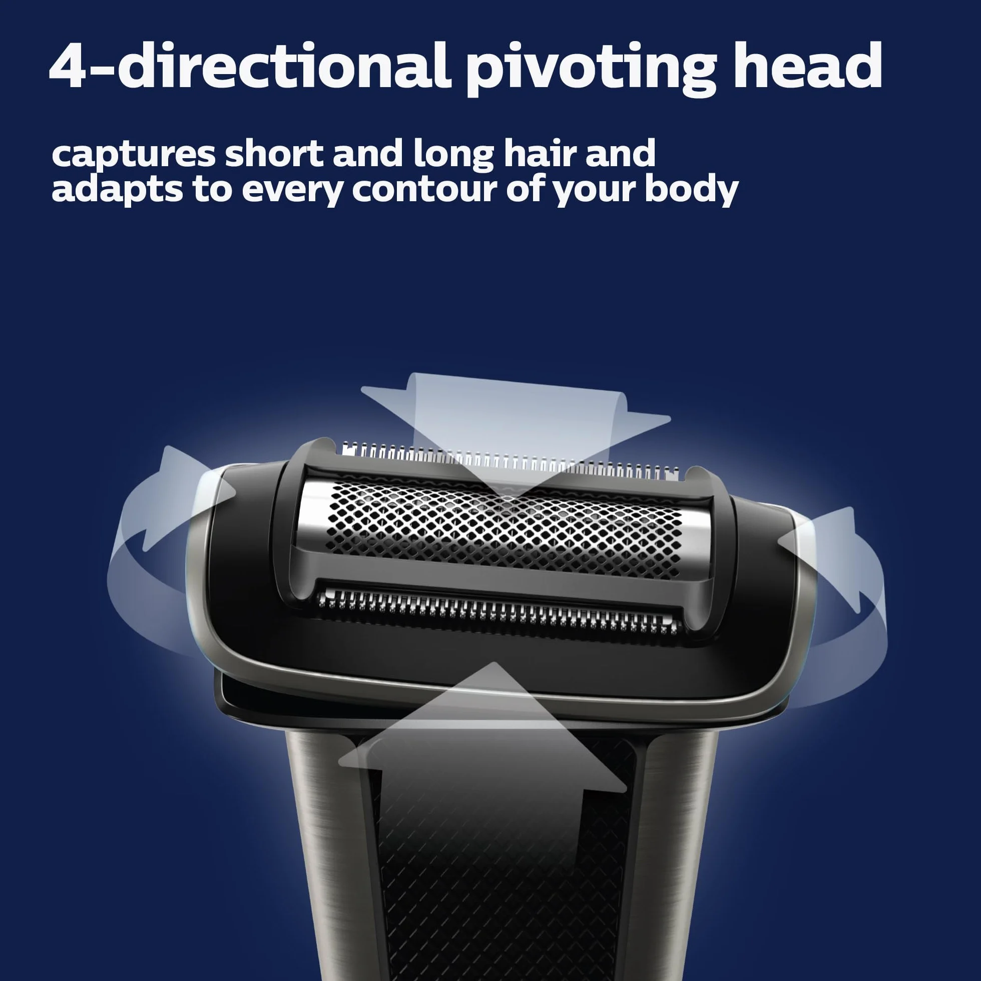 Philips Norelco Bodygroomer BG7030/49 trymer golarka odporny na prysznic przyjazny dla skóry