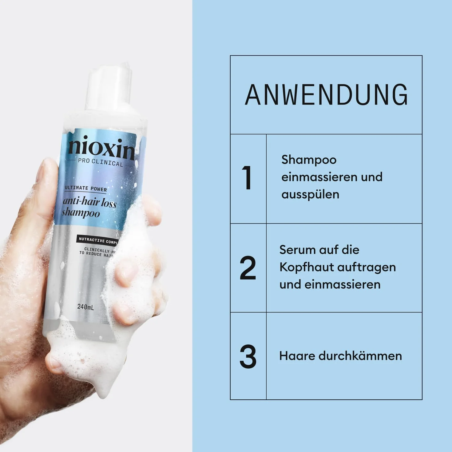 Nioxin Sandalore szampon zapobiegający wypadaniu włosów 240 ml